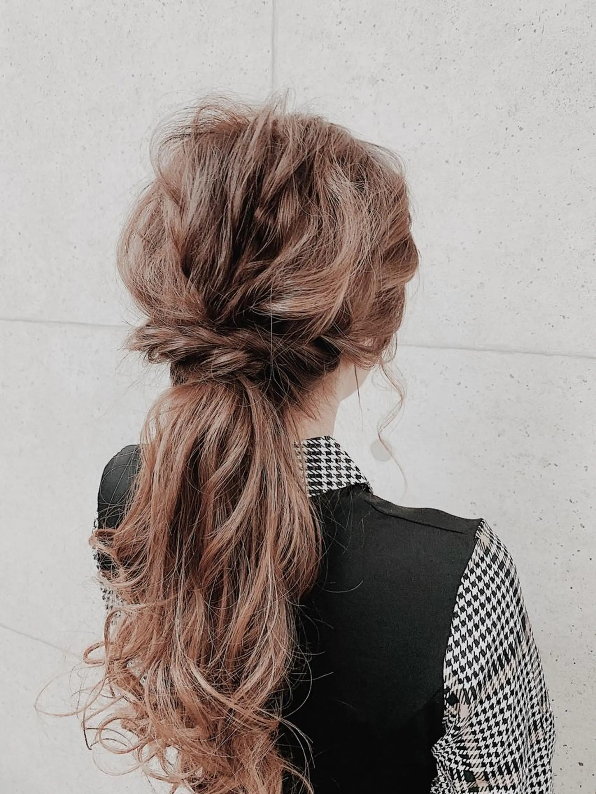 ロング ヘアアレンジ デート Mululu所属・京都最安価エクステ muuka🦋のヘアスタイル