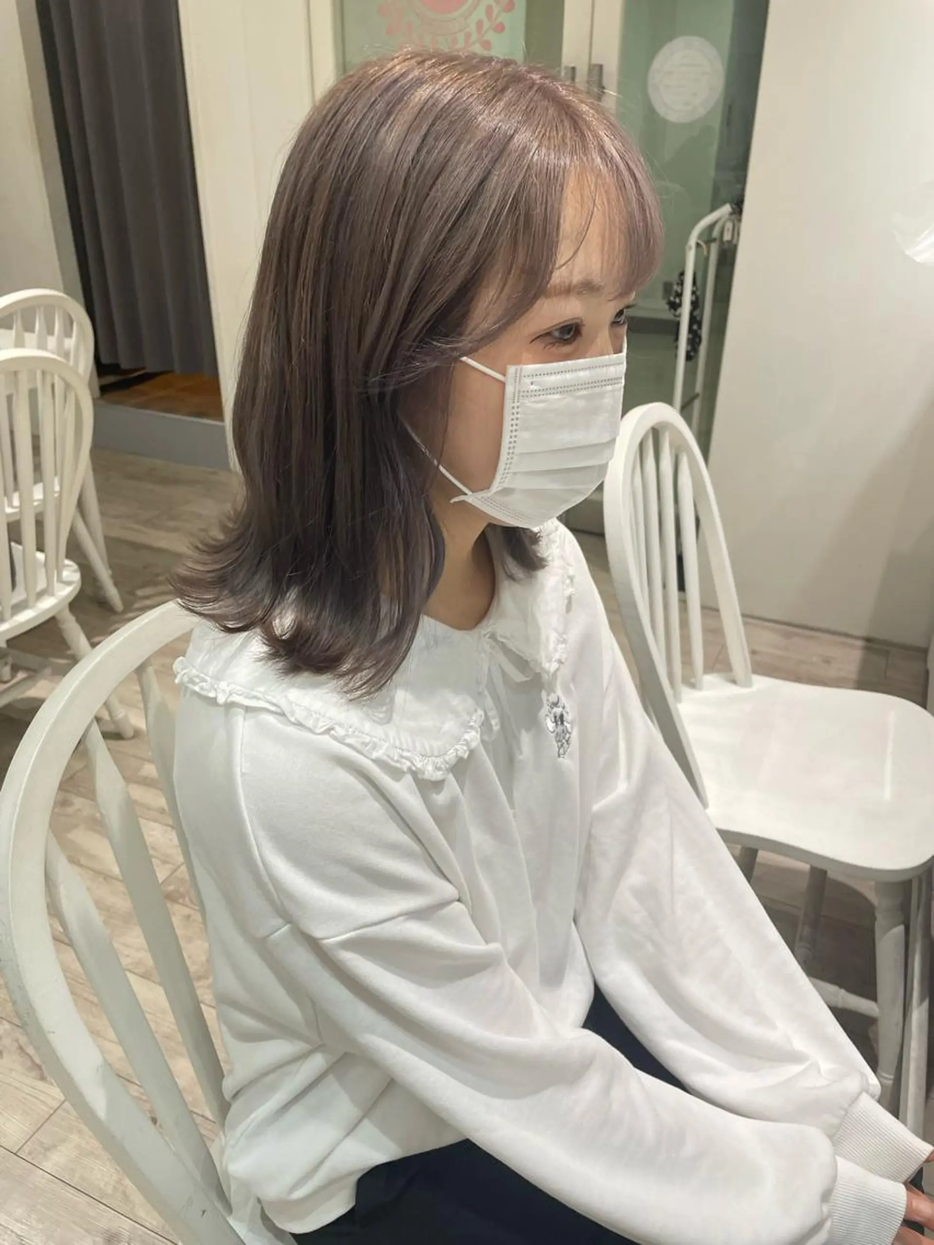 ミディアム カラー miyu /大阪美容室のヘアスタイル