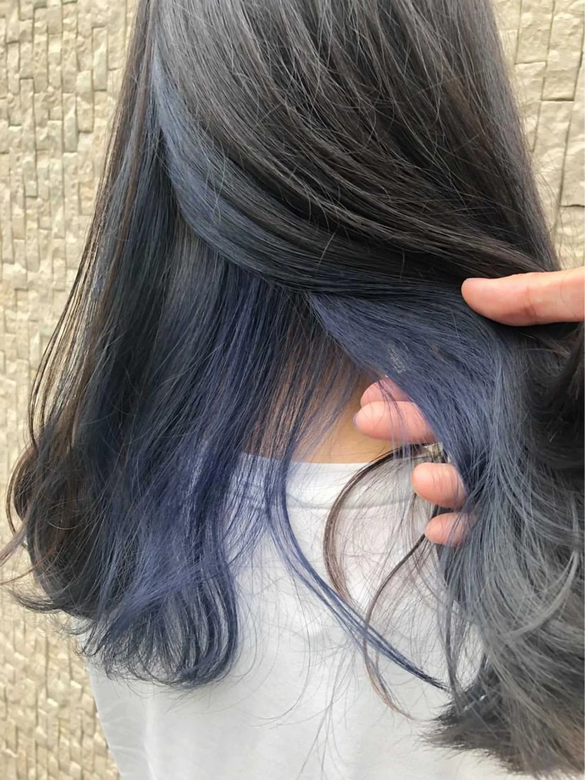 ミディアム カラー特化型美容師 保住のヘアスタイル