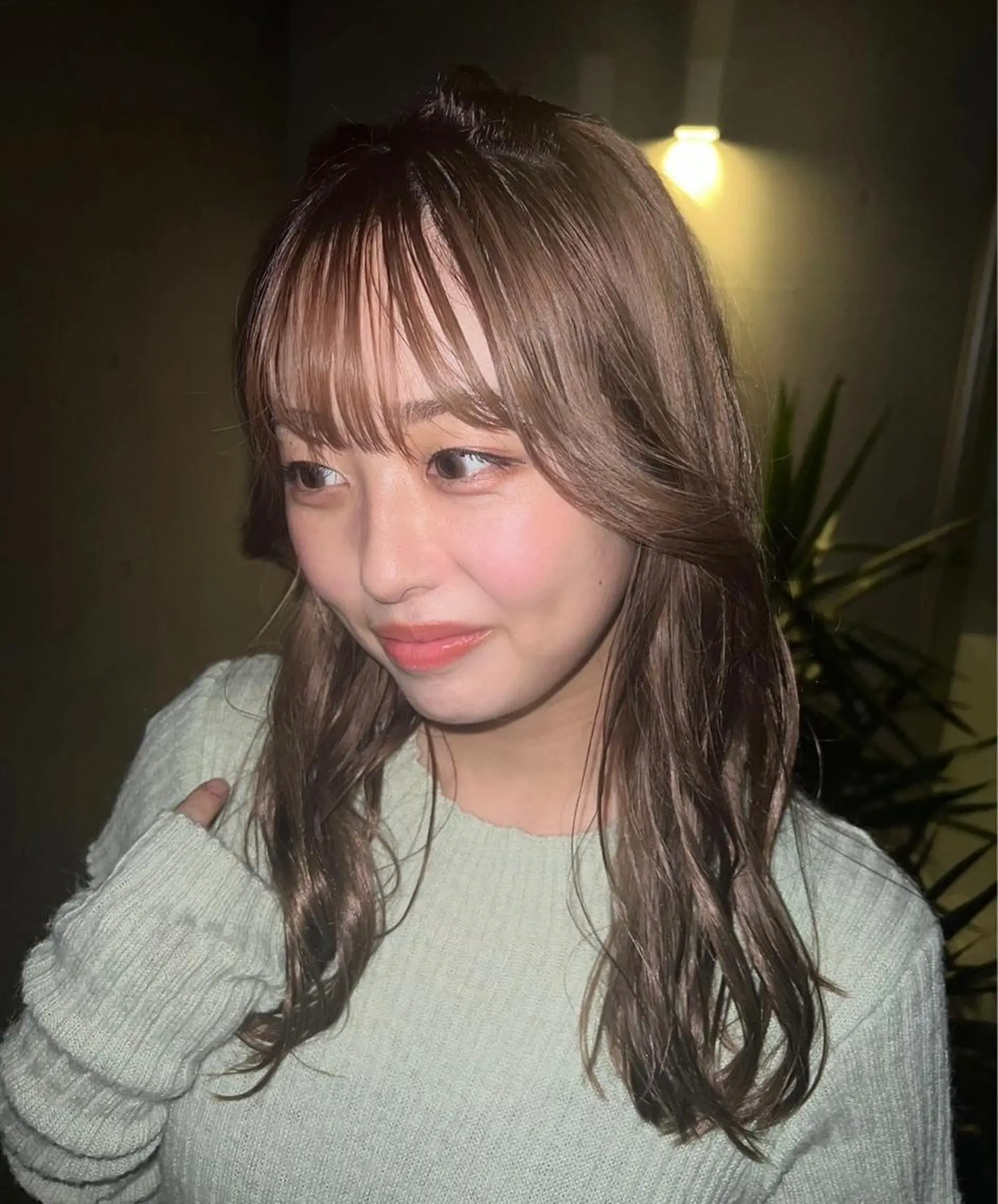 ロング パーマ パーマ ROBBY所属・松井美樹/似合わせ ガーリー・韓国のヘアスタイル