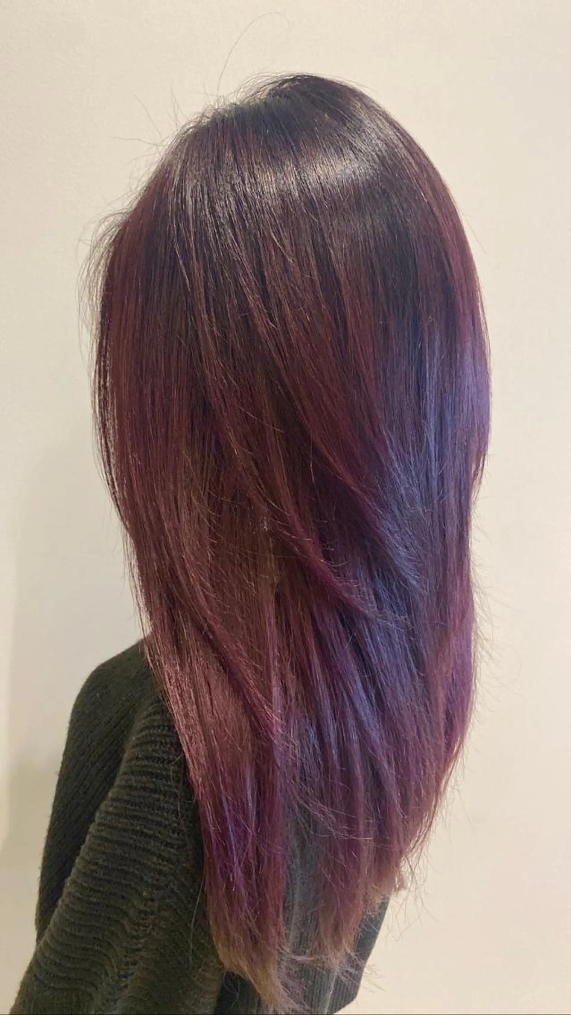 ロング カラー ヘアカラー トリートメント 🌹艶髪カラー🌹 津田晴加【西荻窪】のヘアスタイル