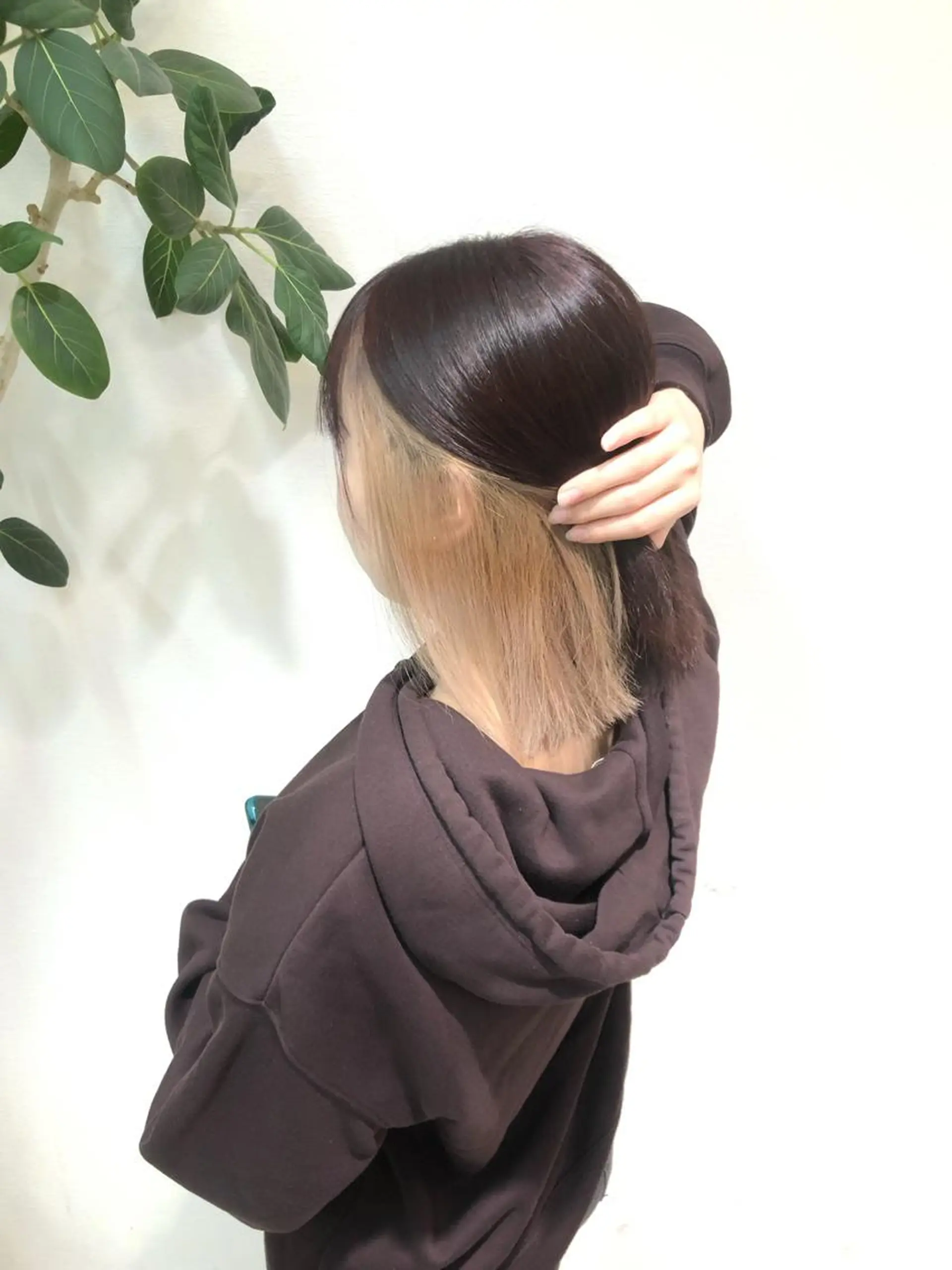 ミディアム カラー collet矢島/ ブリーチ指名No.1のヘアスタイル