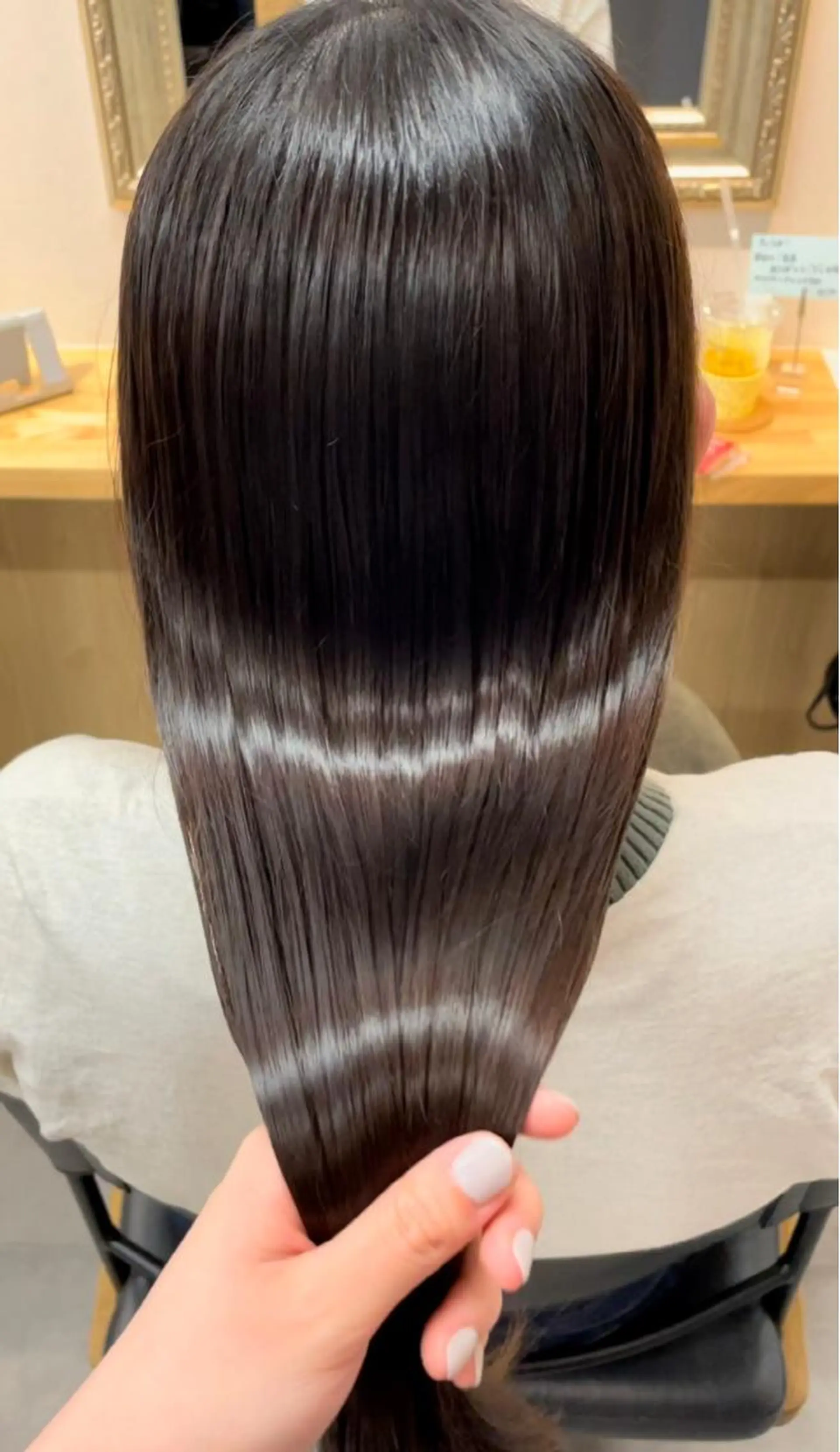 ロング トリートメント ショートヘア🤍 銀座美容師🌷みづほのヘアスタイル