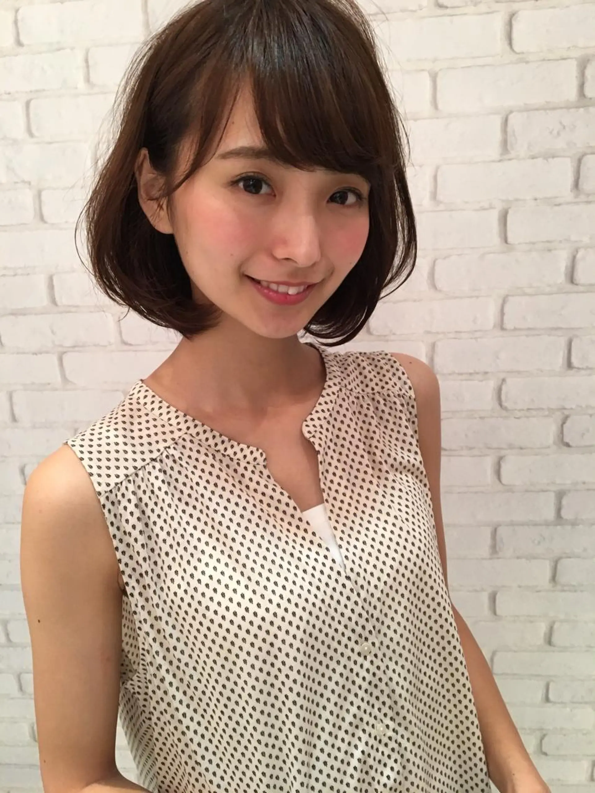 ショート カラー THE DAY所属・AKI HASHIMOTOのヘアスタイル