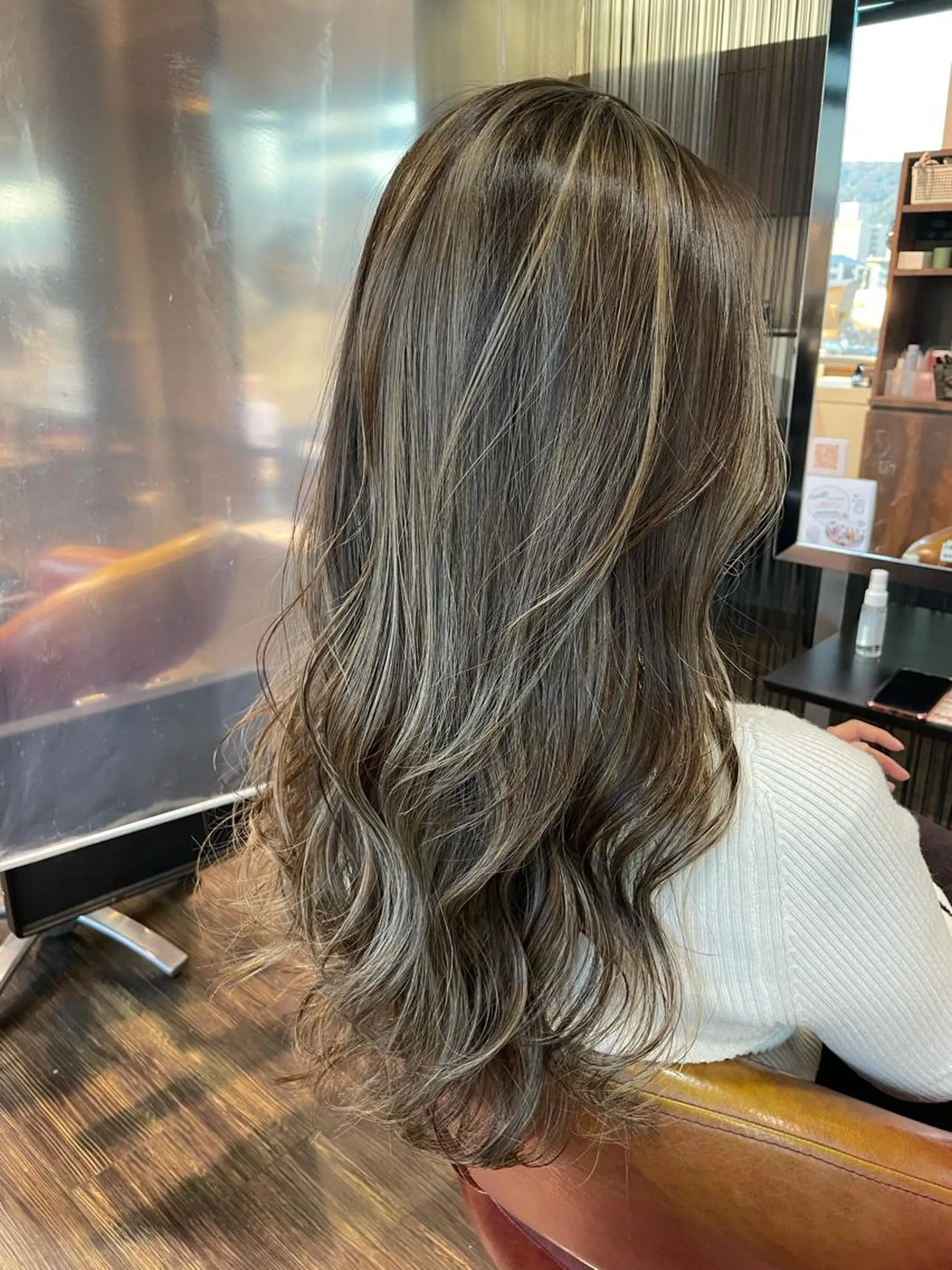 ロング カラー メンズスタイル /メンズパーマ/須藤のヘアスタイル