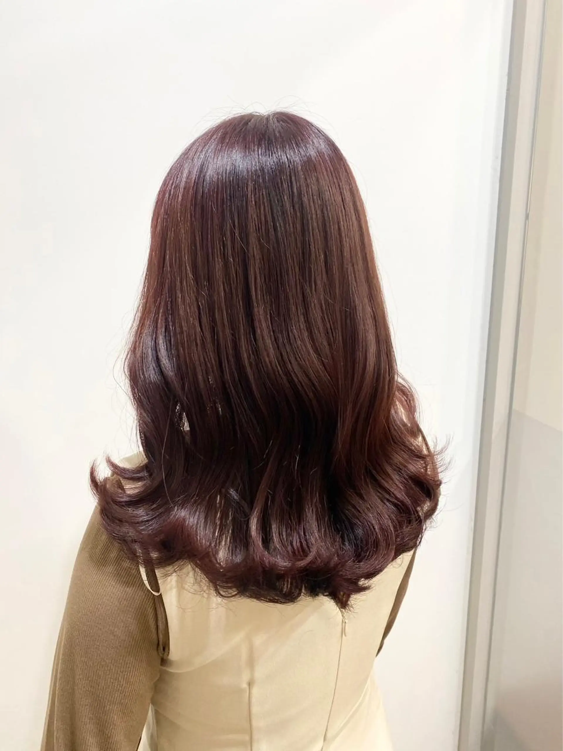 ロング ヘアカラー トリートメント つじ みさきのヘアスタイル