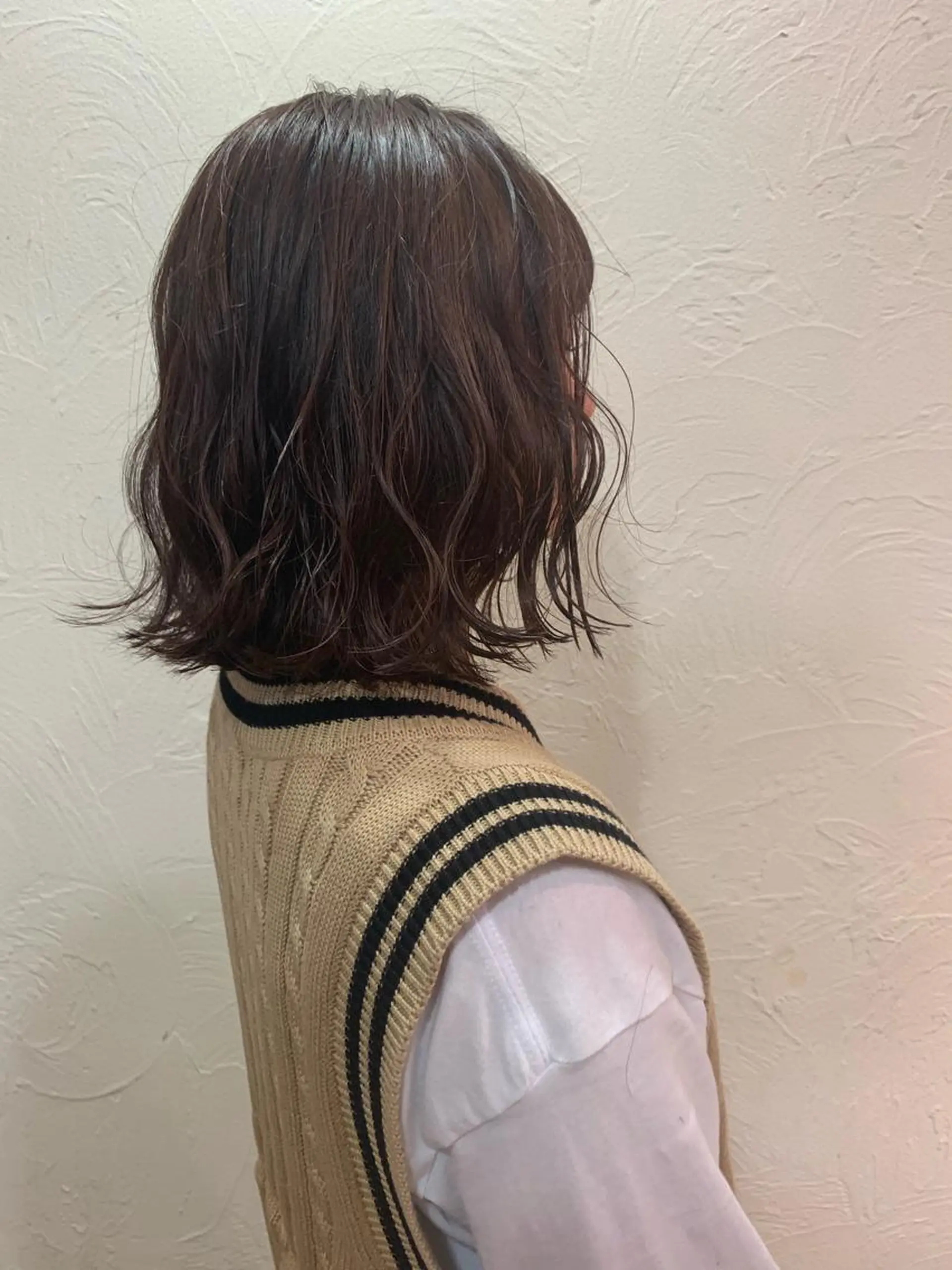 ミディアム カラー 🌙FLYCKA ☀️縮毛矯正のヘアスタイル