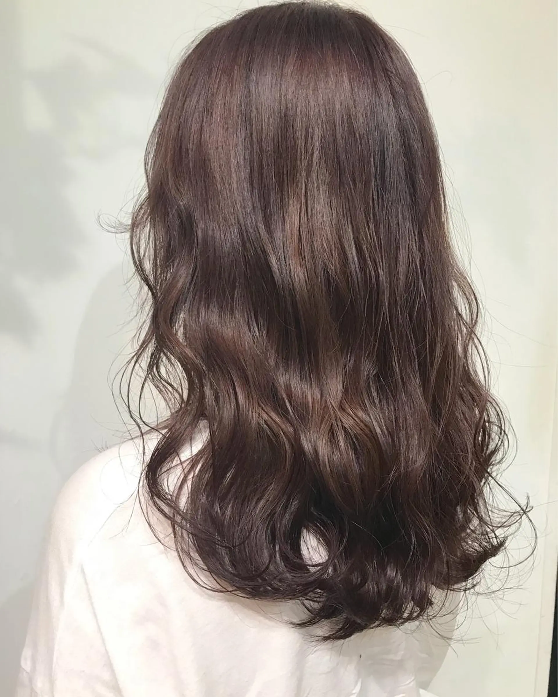 ロング カラー ピンクカラー パープルカラー ヘアカラー トリートメント レイヤー/顔周り /AKARIのヘアスタイル