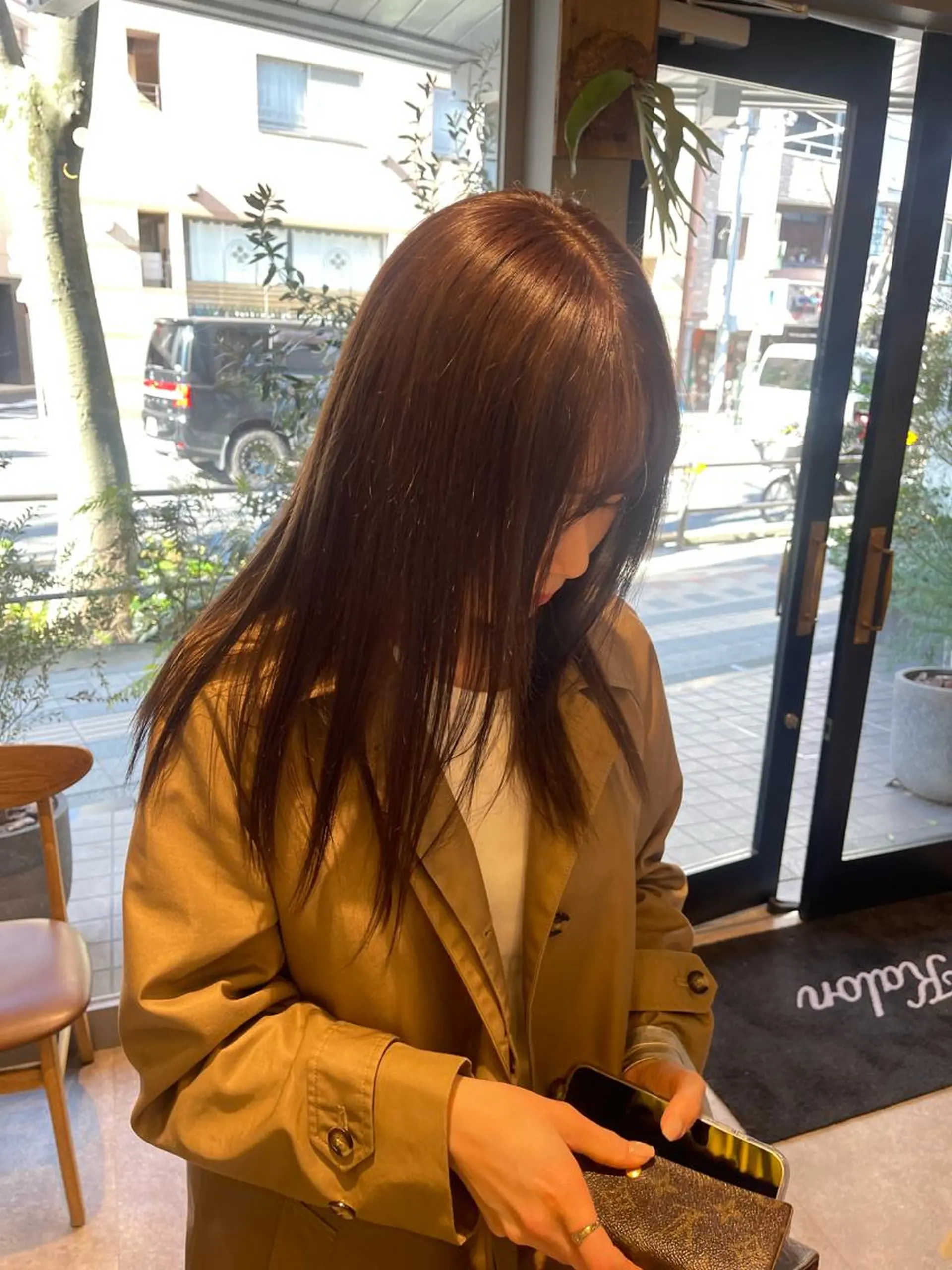 セミロング ano @anomukuiのヘアスタイル