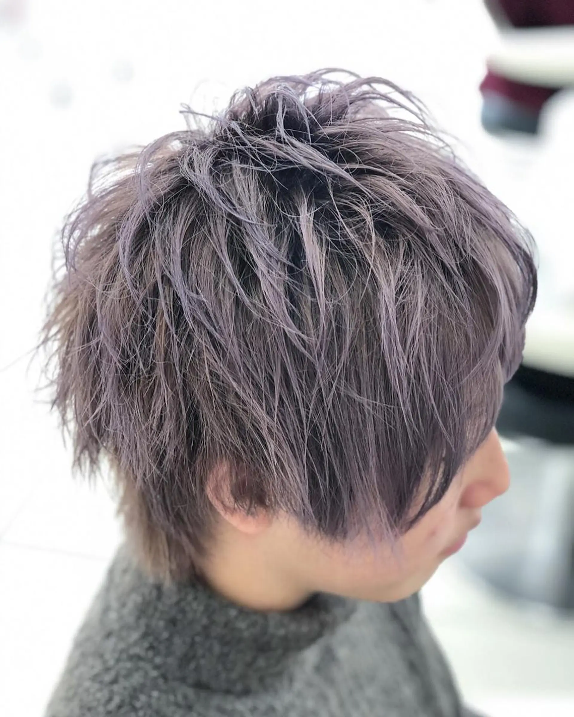 ショート カラー アッシュ ラベンダーカラー ラベンダーピンク ピンクカラー ピンクアッシュ 💙髪質改善 💙和田💙のヘアスタイル