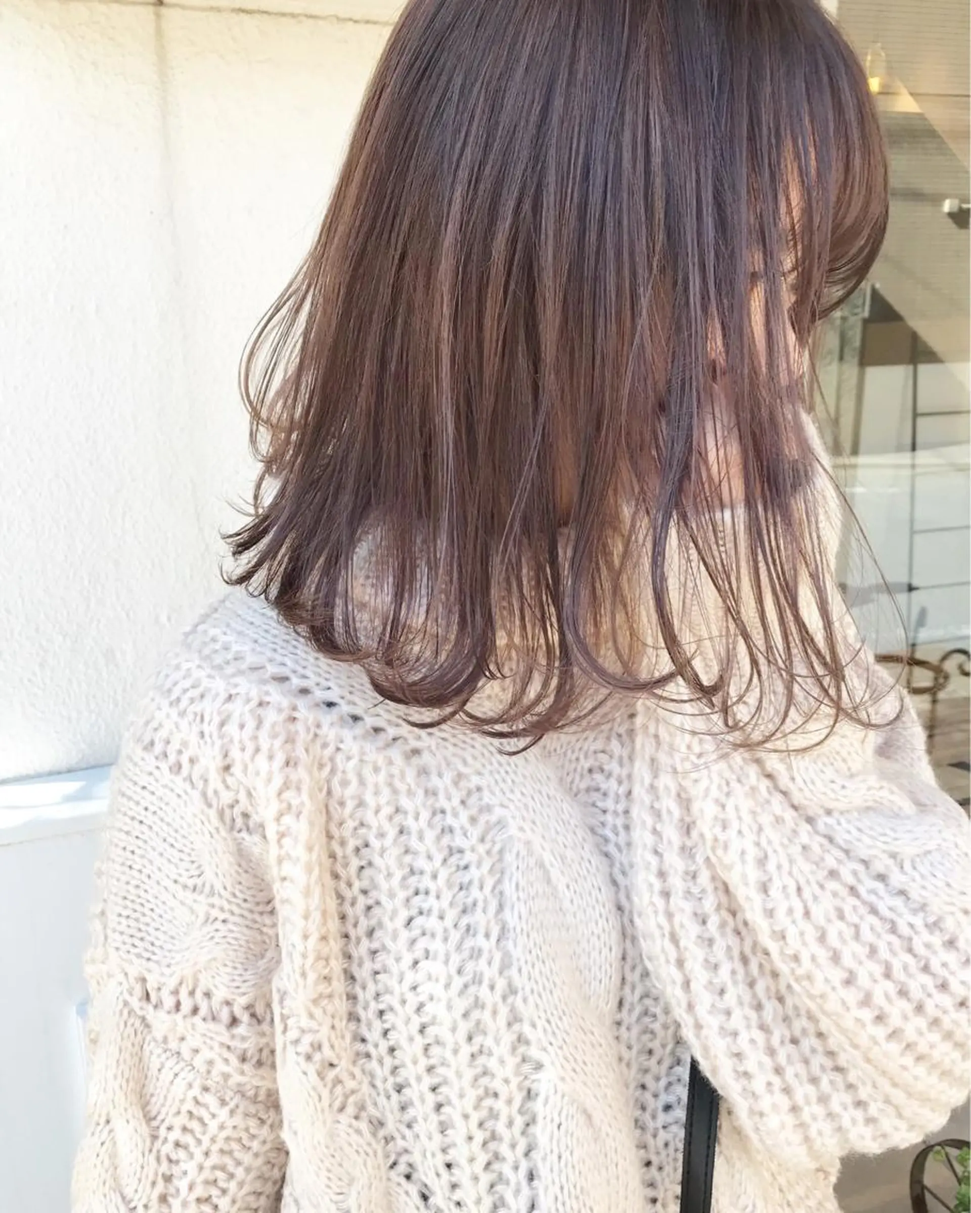 ミディアム ヘアカラー トリートメント Musiiik hairのヘアスタイル