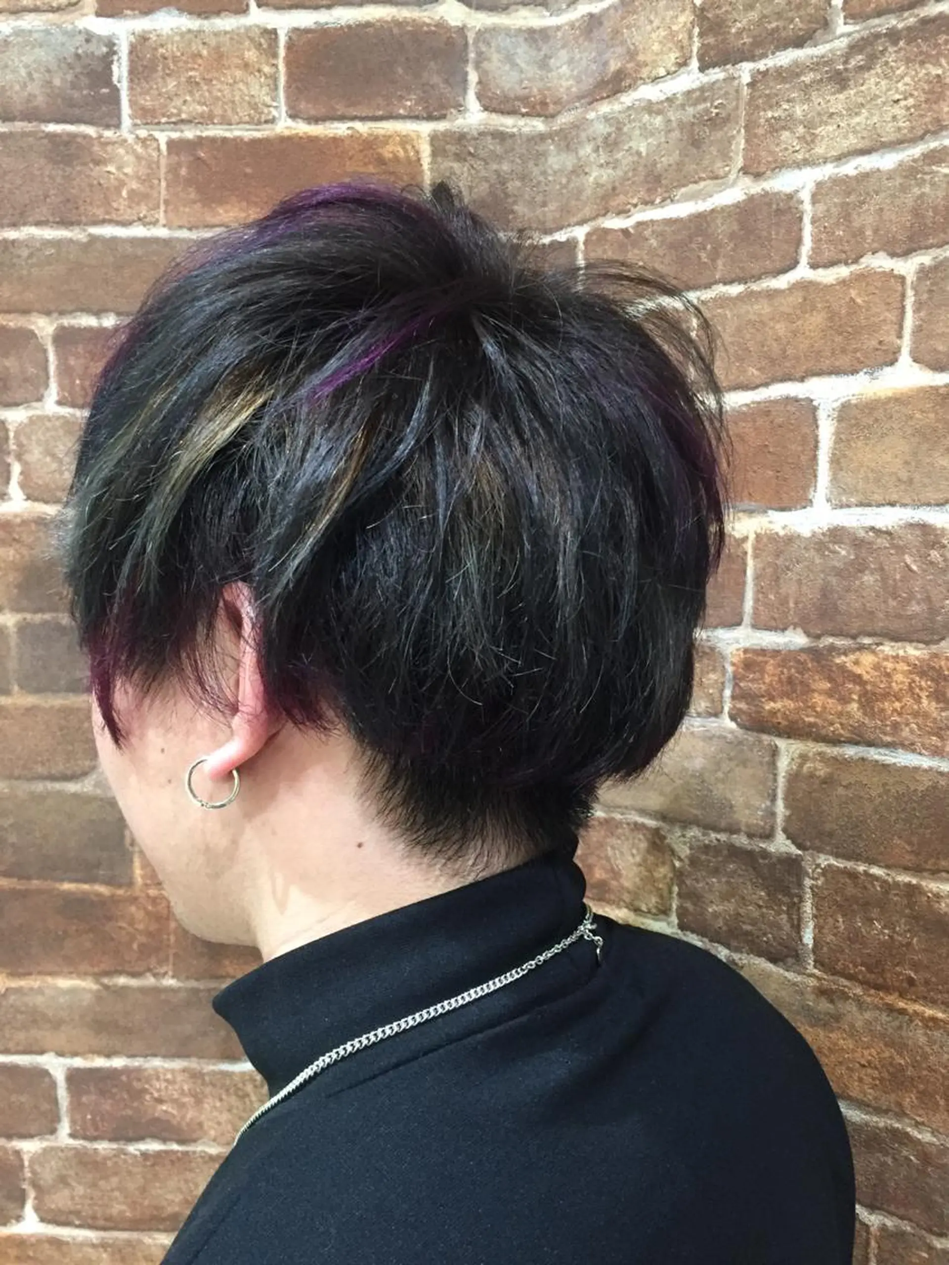 ショート カラー 松本 明日可のヘアスタイル