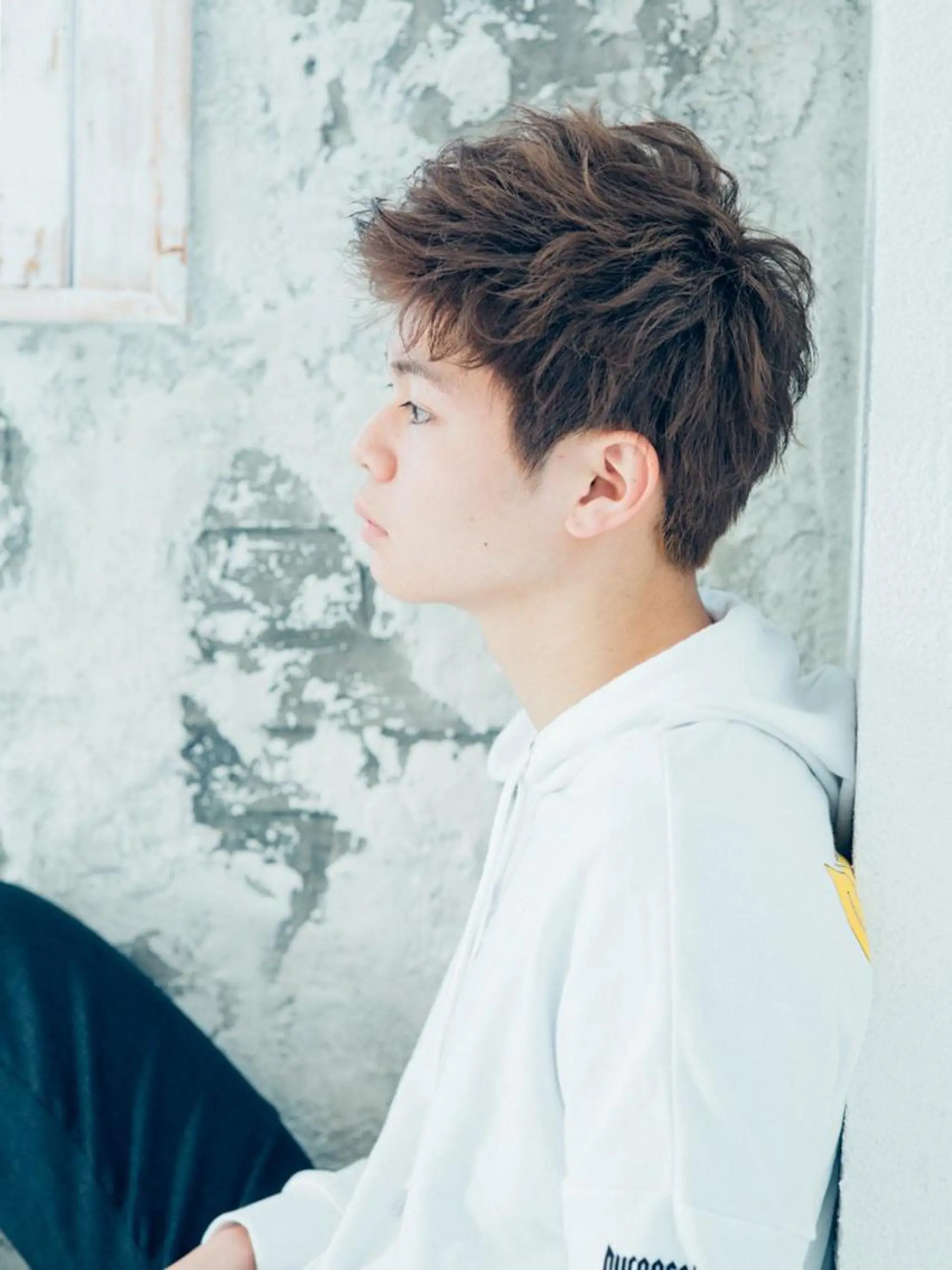 カラー メンズ ✨艶髪✨ 竹澤佳臣のヘアスタイル