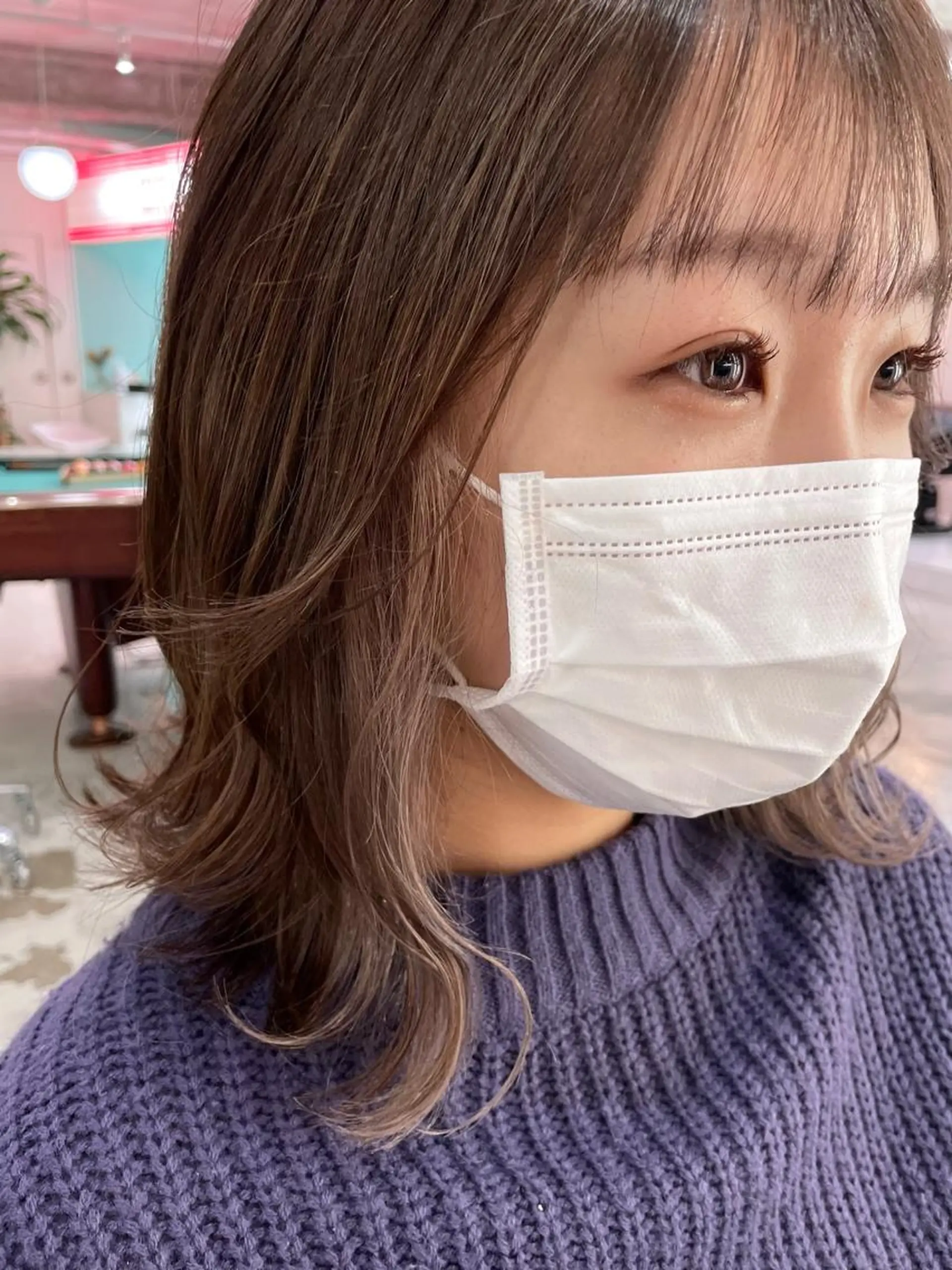 カラー ヘアカラー clam. yuu🦩のヘアスタイル