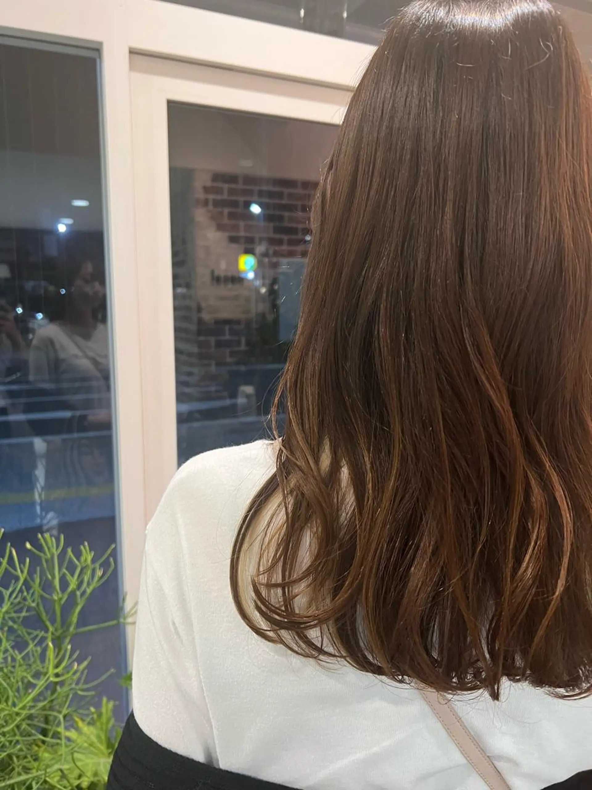 ロング 山崎 和花のヘアスタイル