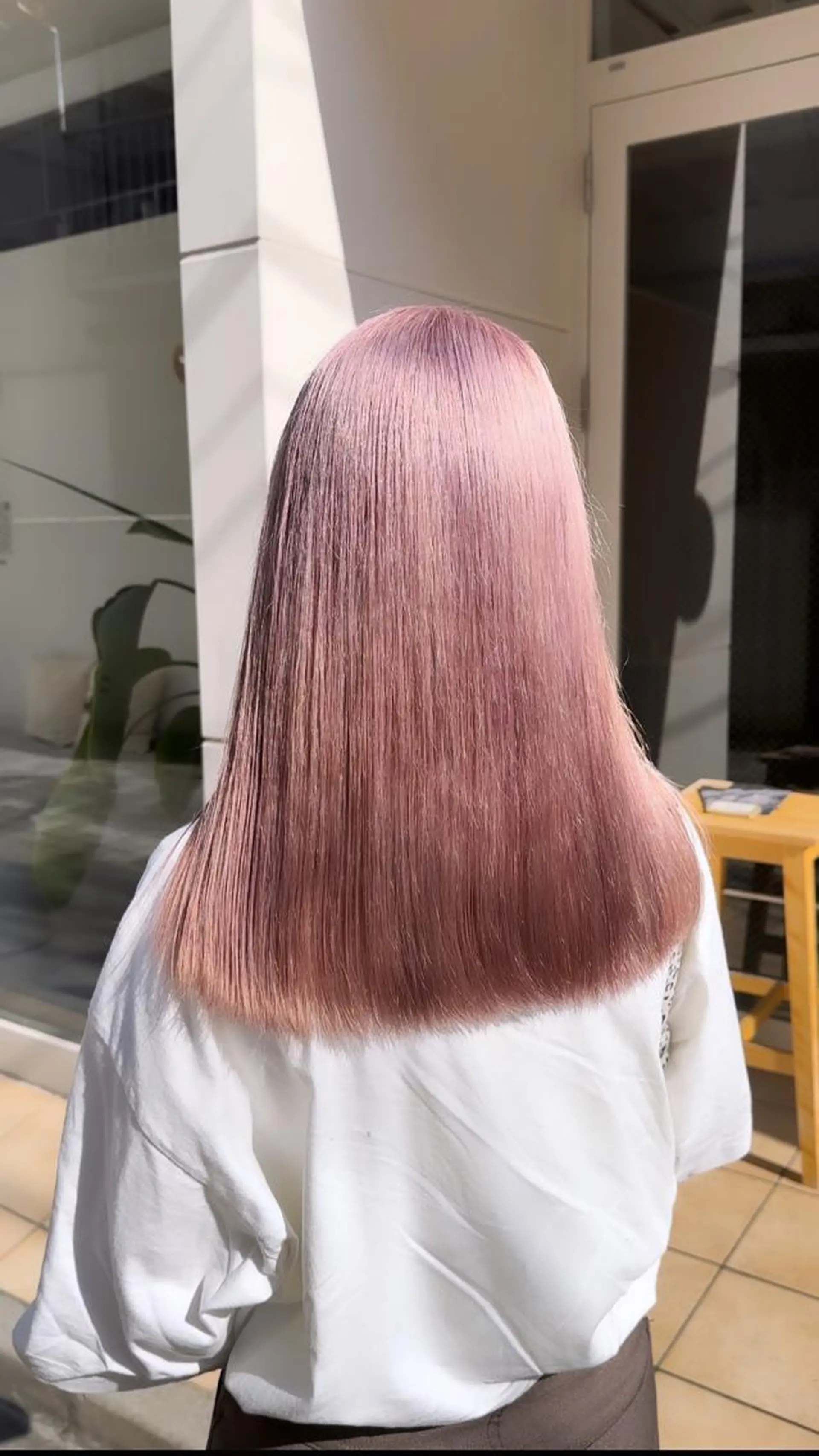 ショート カラー カット ヘアカラー トリートメント ハイトーン特化サロン 代表 中谷蓮のヘアスタイル