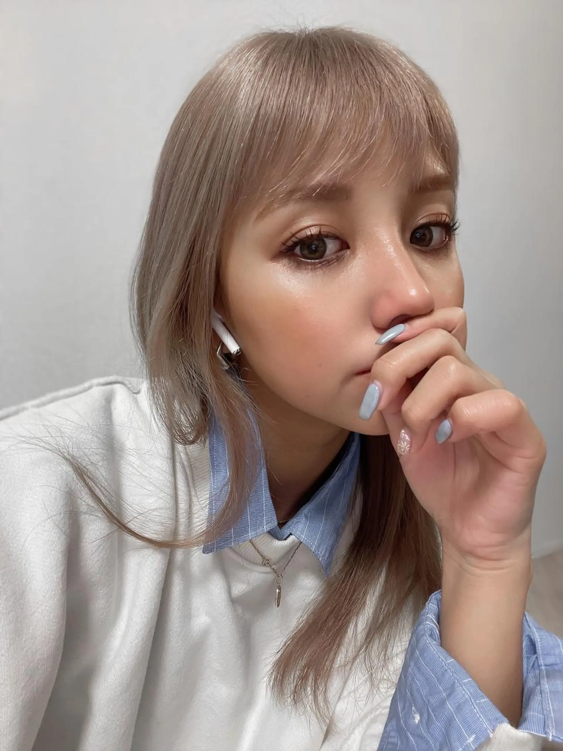 セミロング カラー 美髪矯正 髪質改善 羽田セイゴーのヘアスタイル