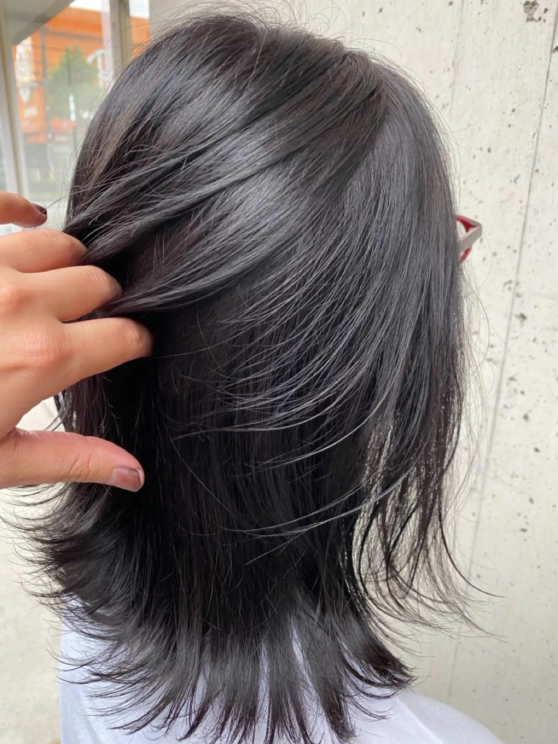 ミディアム カラー theF___ yukoのヘアスタイル
