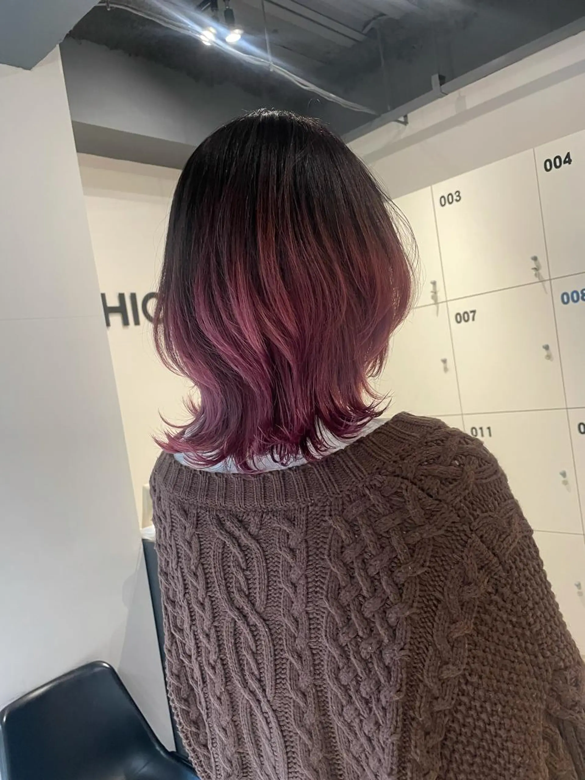 ショート カラー グラデーションカラー ピンクカラー ブリーチ👩‍🦳/ ‪✂︎MANAMIのヘアスタイル