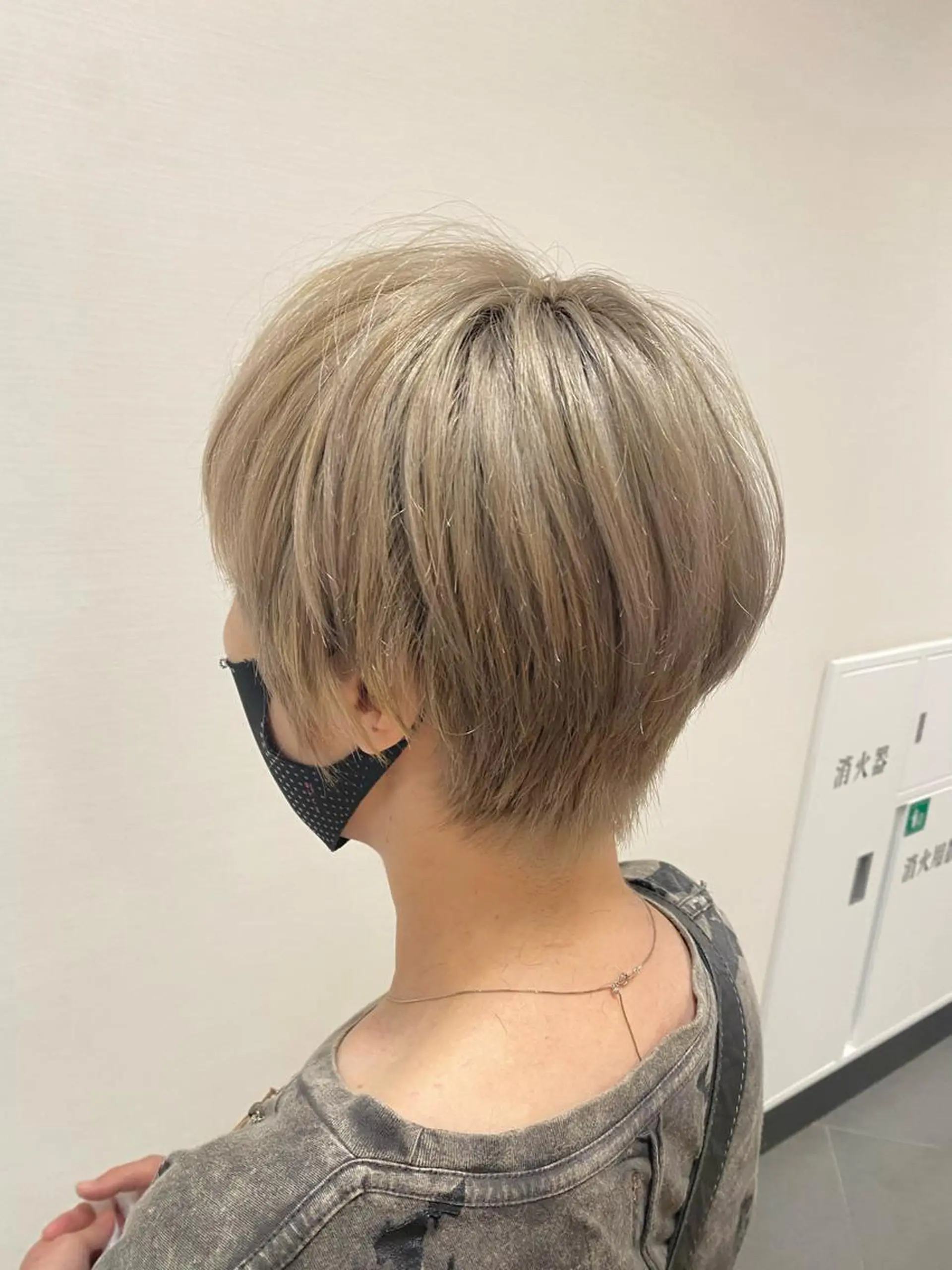 ショート カラー 店長/藤原 季矢のヘアスタイル