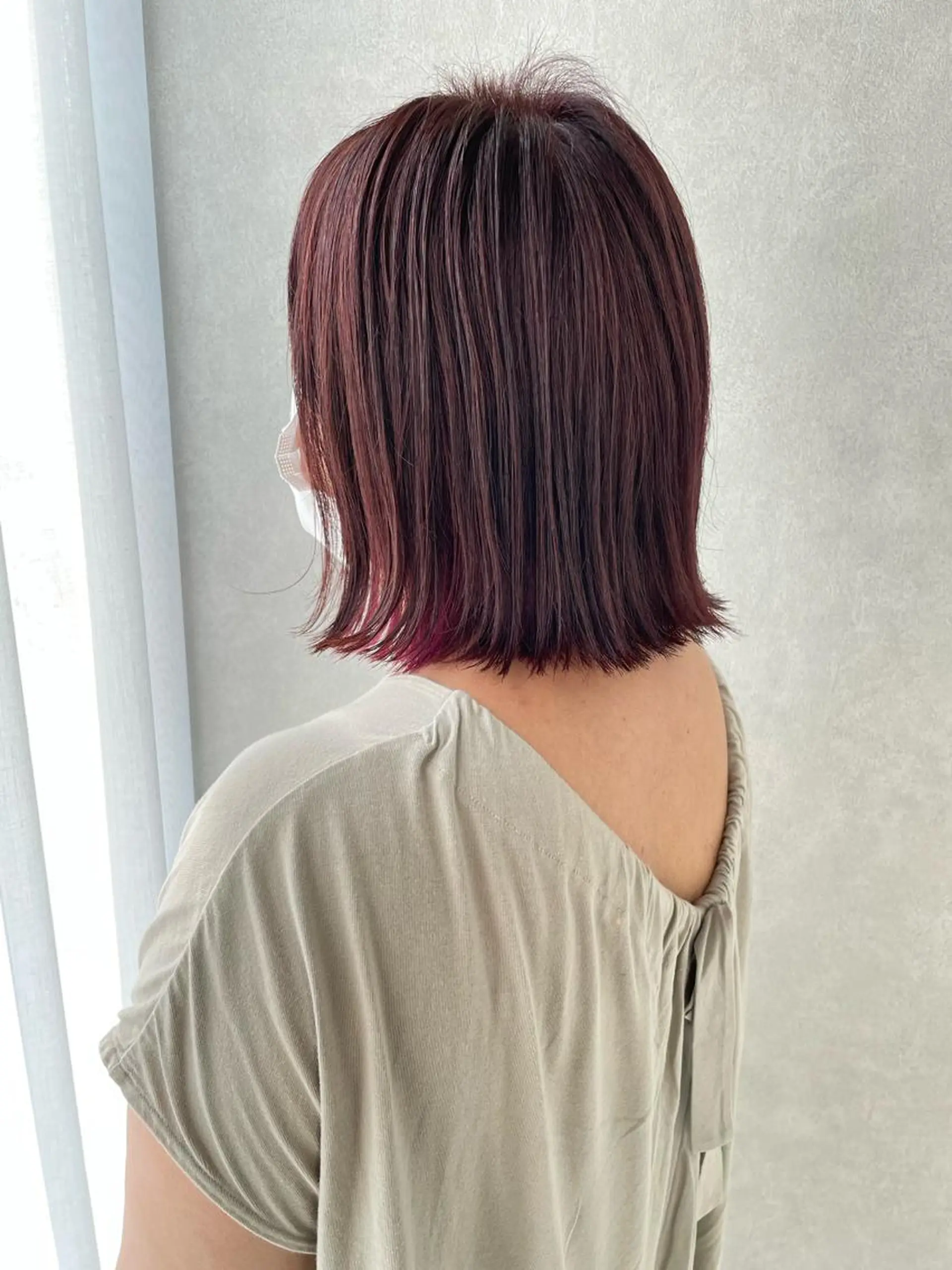 ショート カラー sea by luvismけやき通り2号店所属・ボブ/ショート/ 縮毛矯正/岸本恭明のヘアスタイル