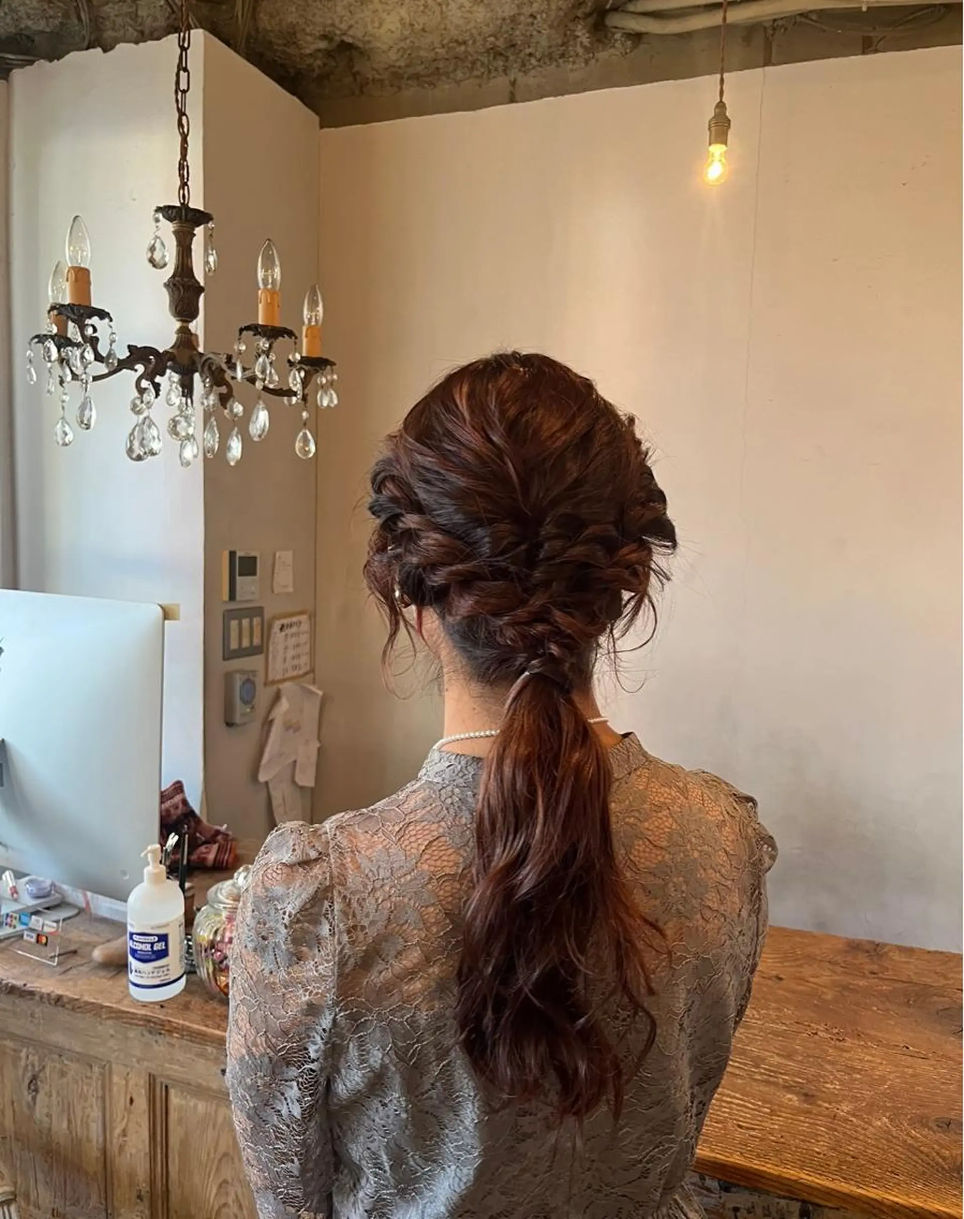 ヘアアレンジ 藤井 美歩/赤髪のヘアスタイル