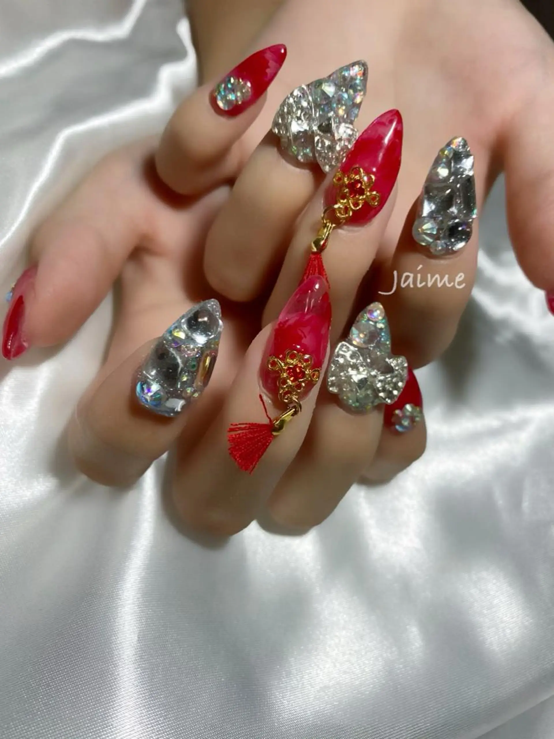 ロング ネイル Jaime Yuiのネイルデザイン