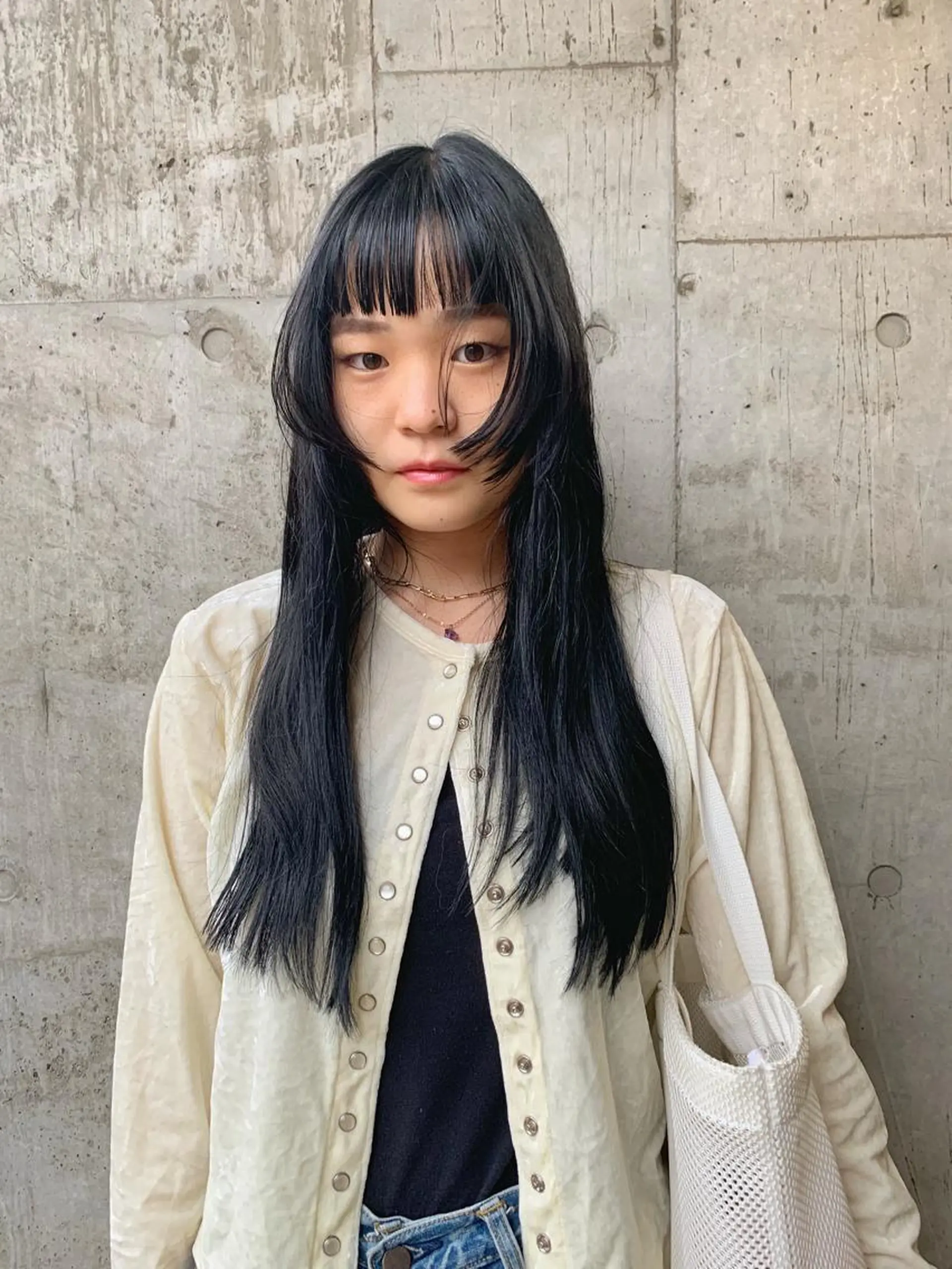 ロング ウルフカット ハイトーンNo.1✨ パーマ✨イマイタツヤのヘアスタイル