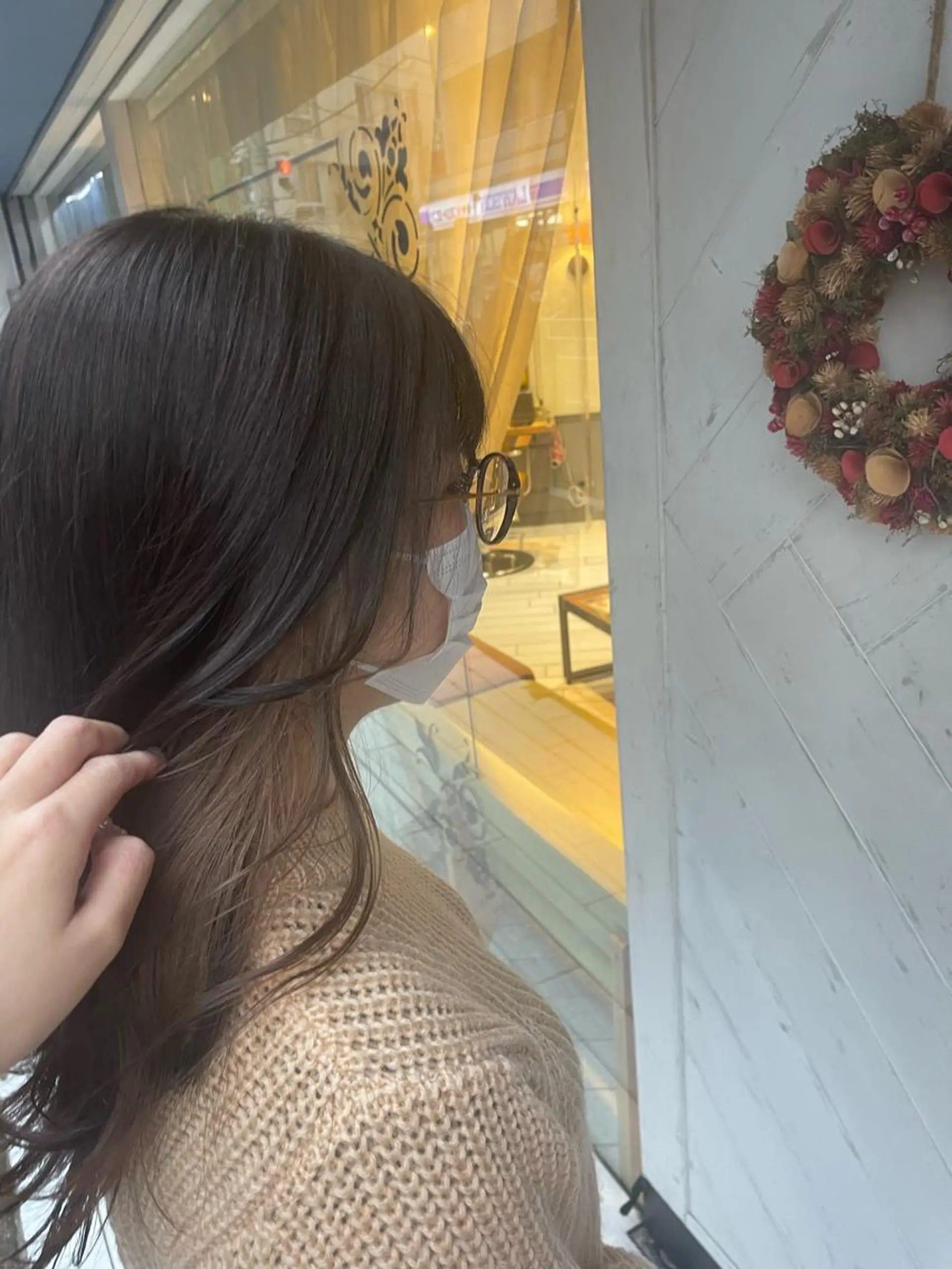 ロング 佐久間 成恵のヘアスタイル