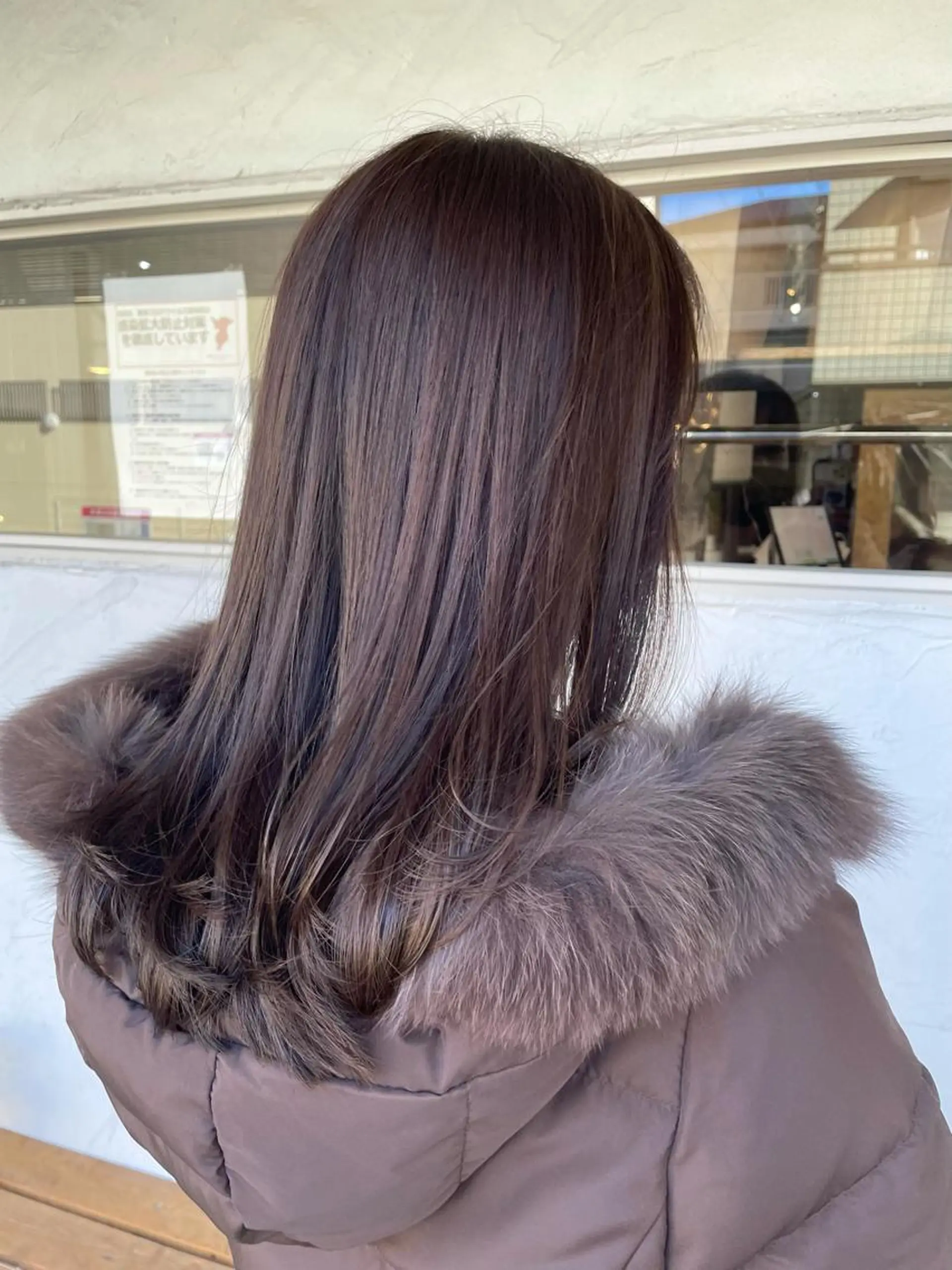 カラー ベージュカラー イルミナカラー ラベンダーカラー ヘアカラー トリートメント 後藤 陽花子のヘアスタイル