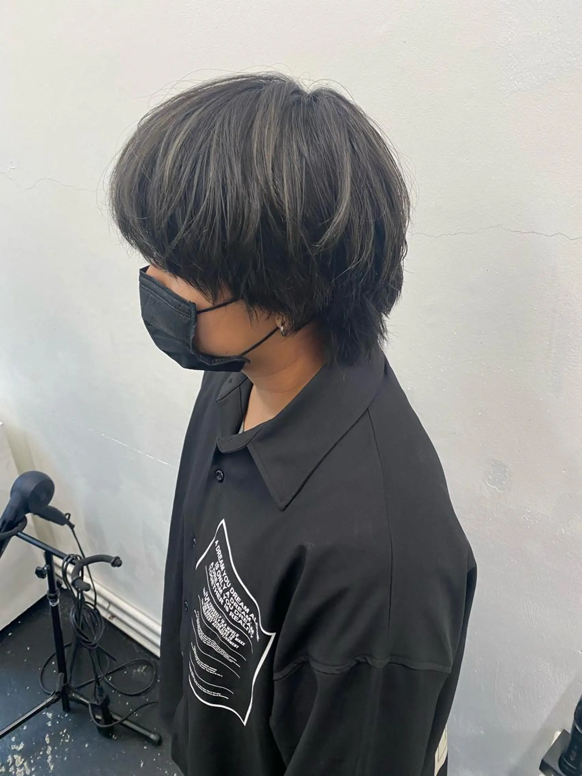 ショート カラー パーマ ヘアアレンジ メンズ nico TOKYO 渋谷所属・ブリーチ　ハイトーン 特化🌈フジタハルキのヘアスタイル