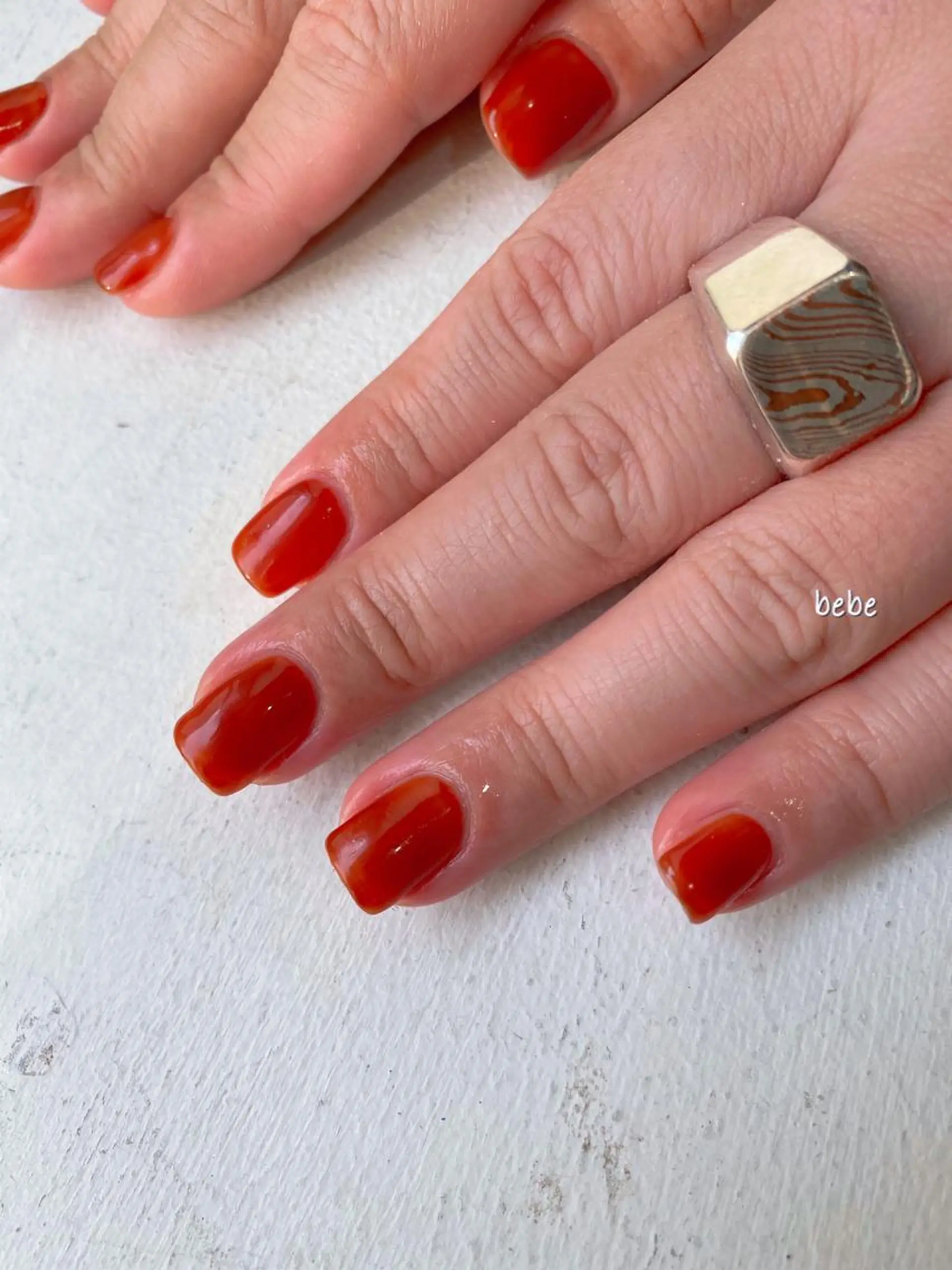 ネイル ワンカラーネイル ハンドネイル Ann. nail.tokyo所属・Ann nailのネイルデザイン