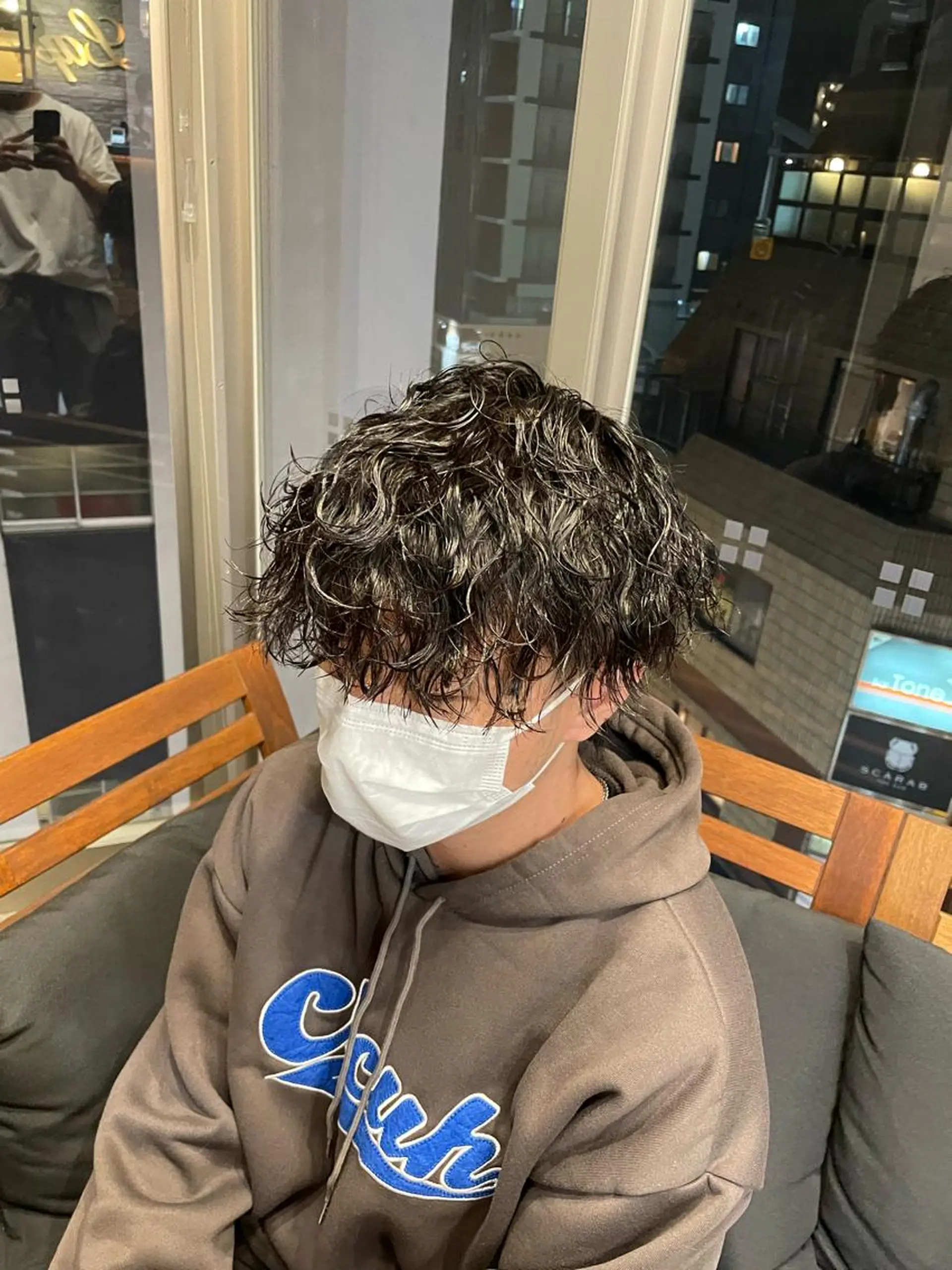 パーマ メンズ 【men's Lapis横浜】海人のヘアスタイル