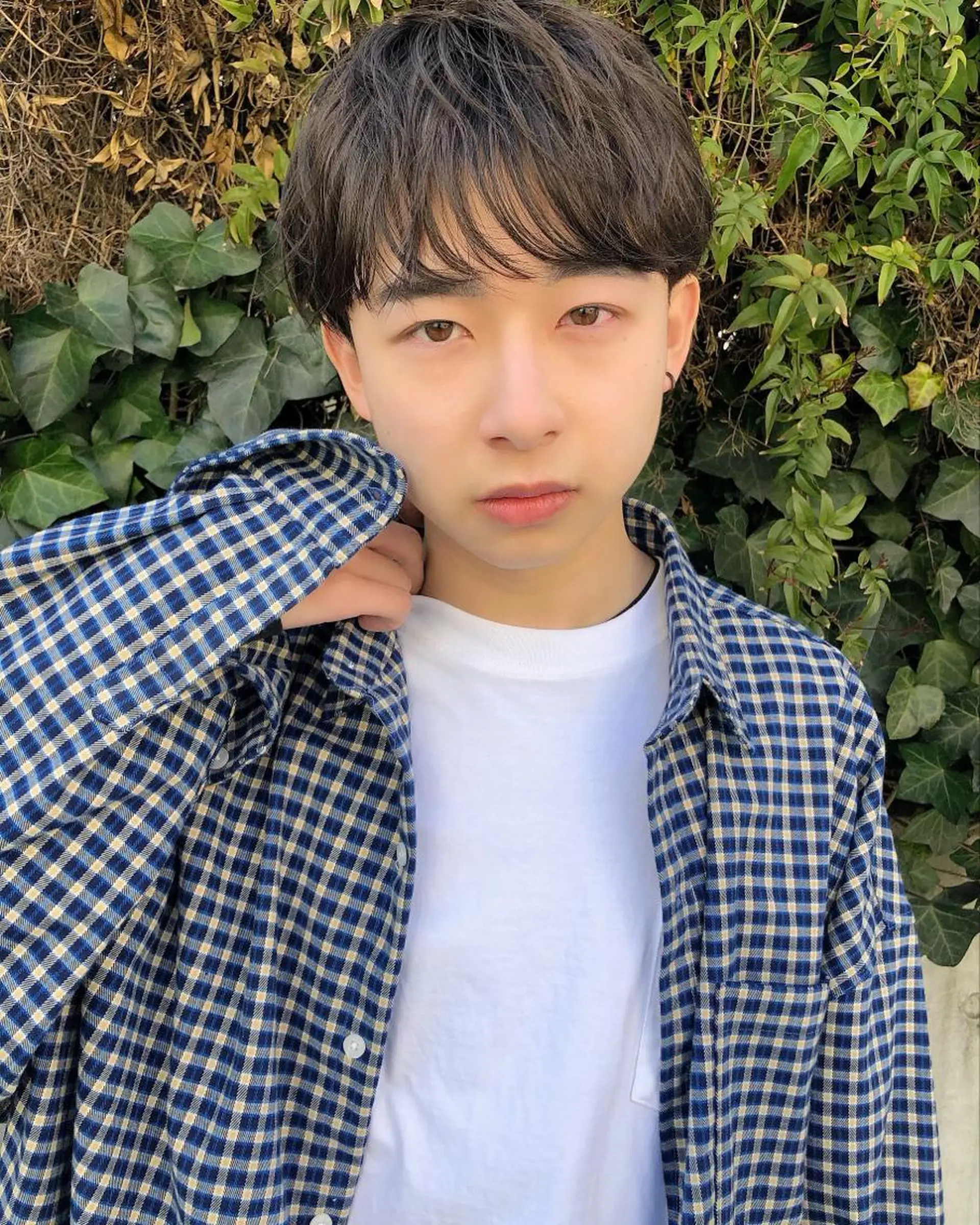 ショート メンズ🍃ナチュラル 韓国風ヘアRENのヘアスタイル