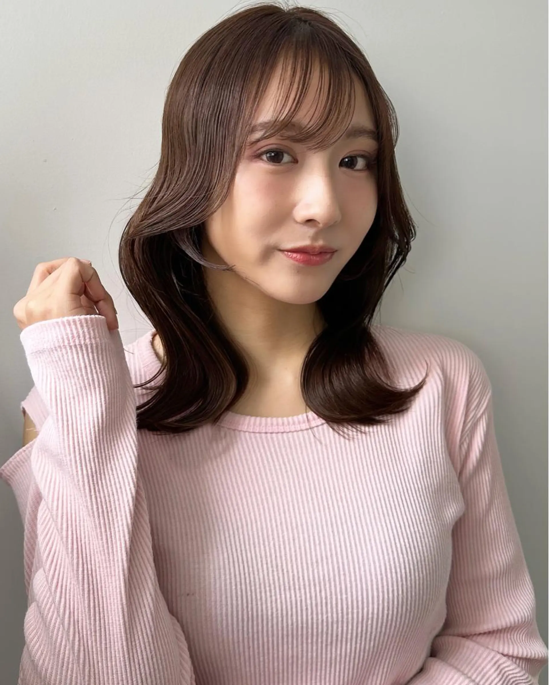 セミロング DopeLIT モデル募集中のヘアスタイル