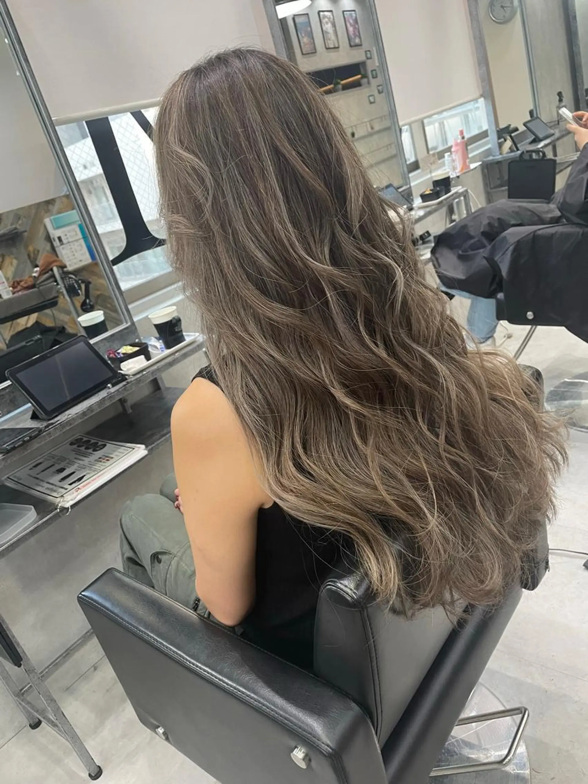 ロング ハイライト レイヤーカット ヘアカラー RAWR　Hair Brio所属・髪質改善/ブリーチ /ユウキ🫧🌸のヘアスタイル