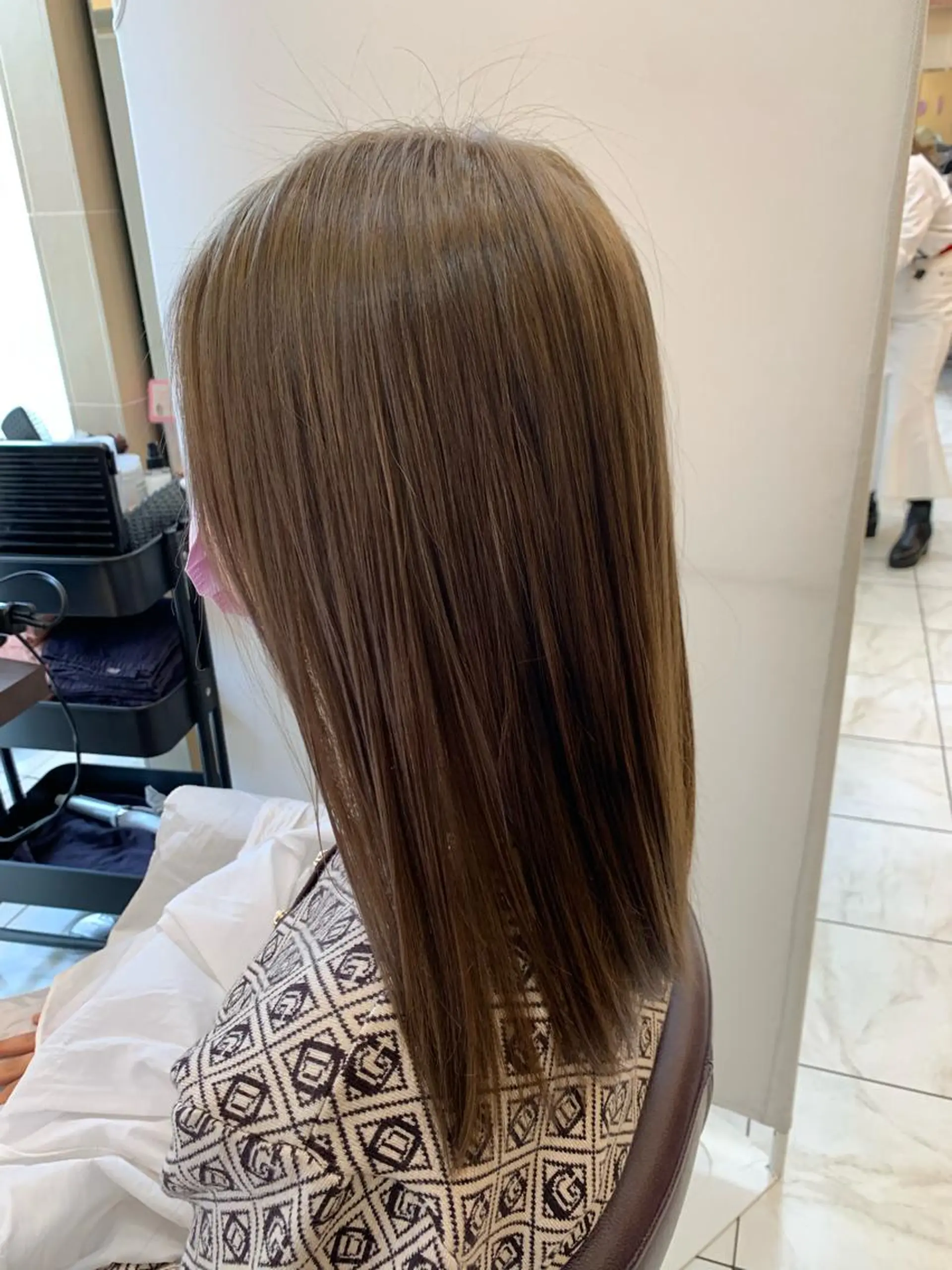 ロング カラー 千葉 香奈のヘアスタイル