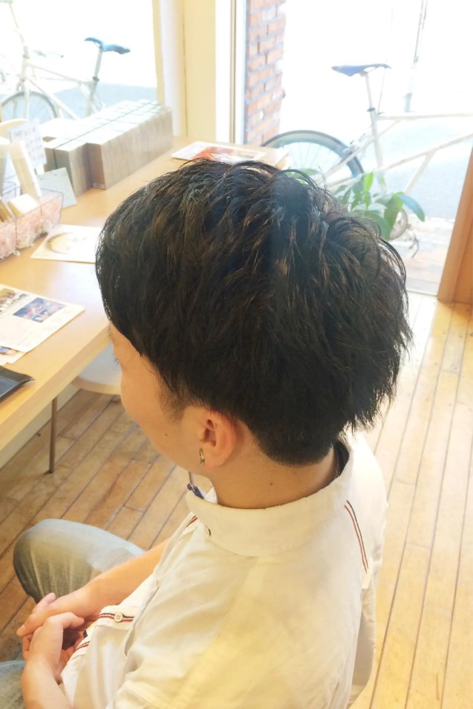 ショート メンズ 内田 芽依子のヘアスタイル