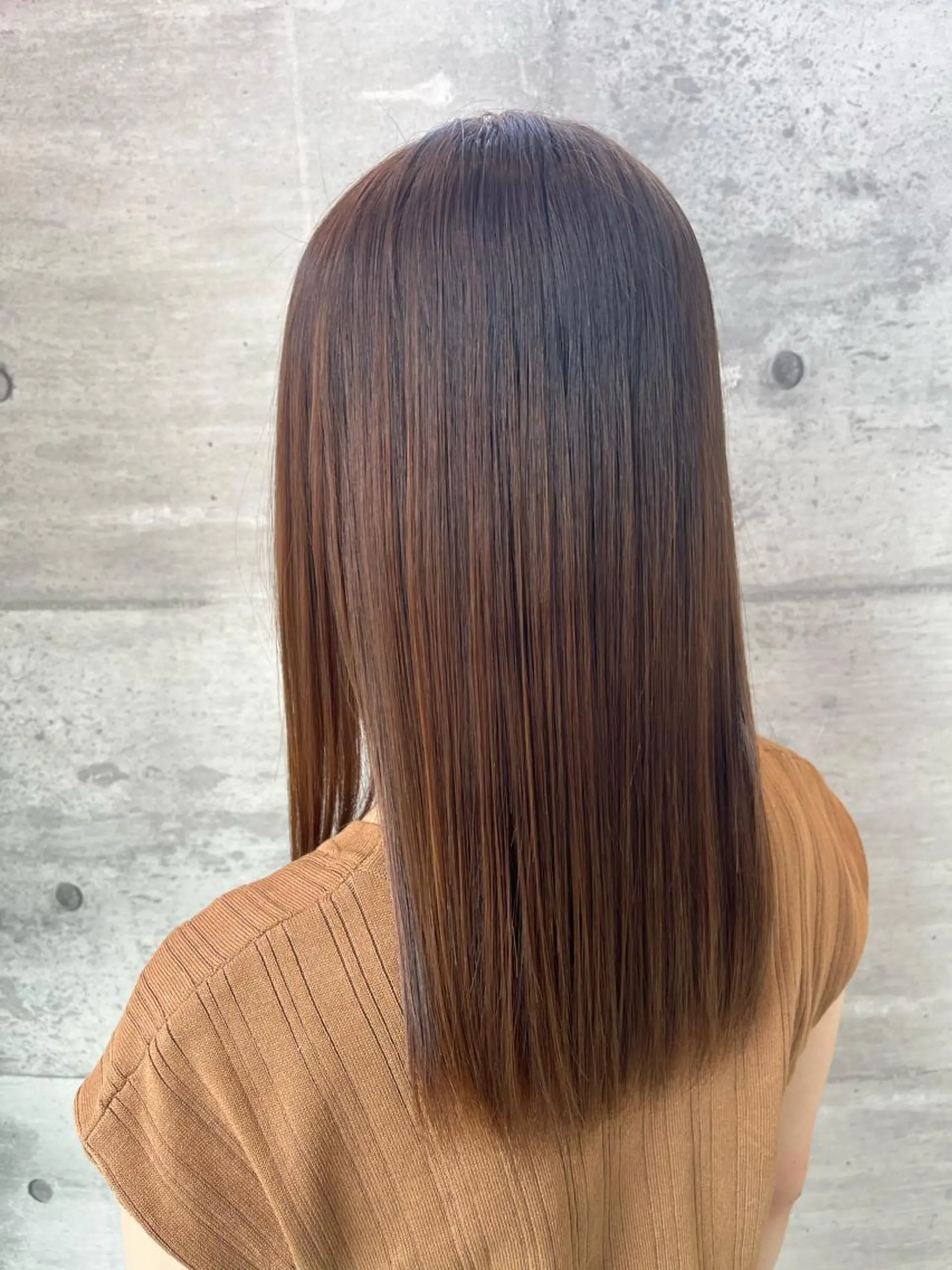 ロング 髪質改善 トリートメント 角田 琉希也のヘアスタイル