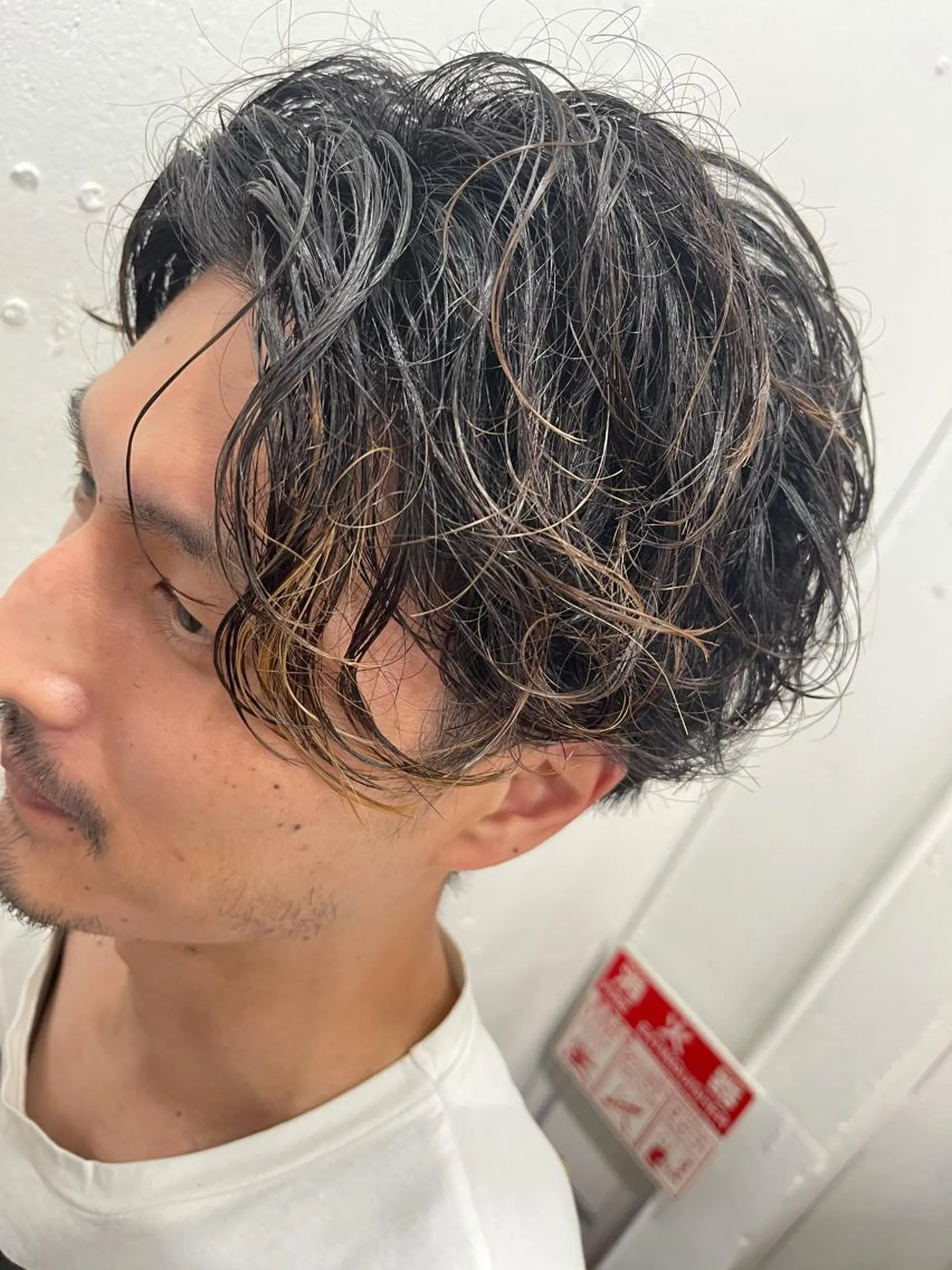 ショート パーマ 竹下 了史のヘアスタイル