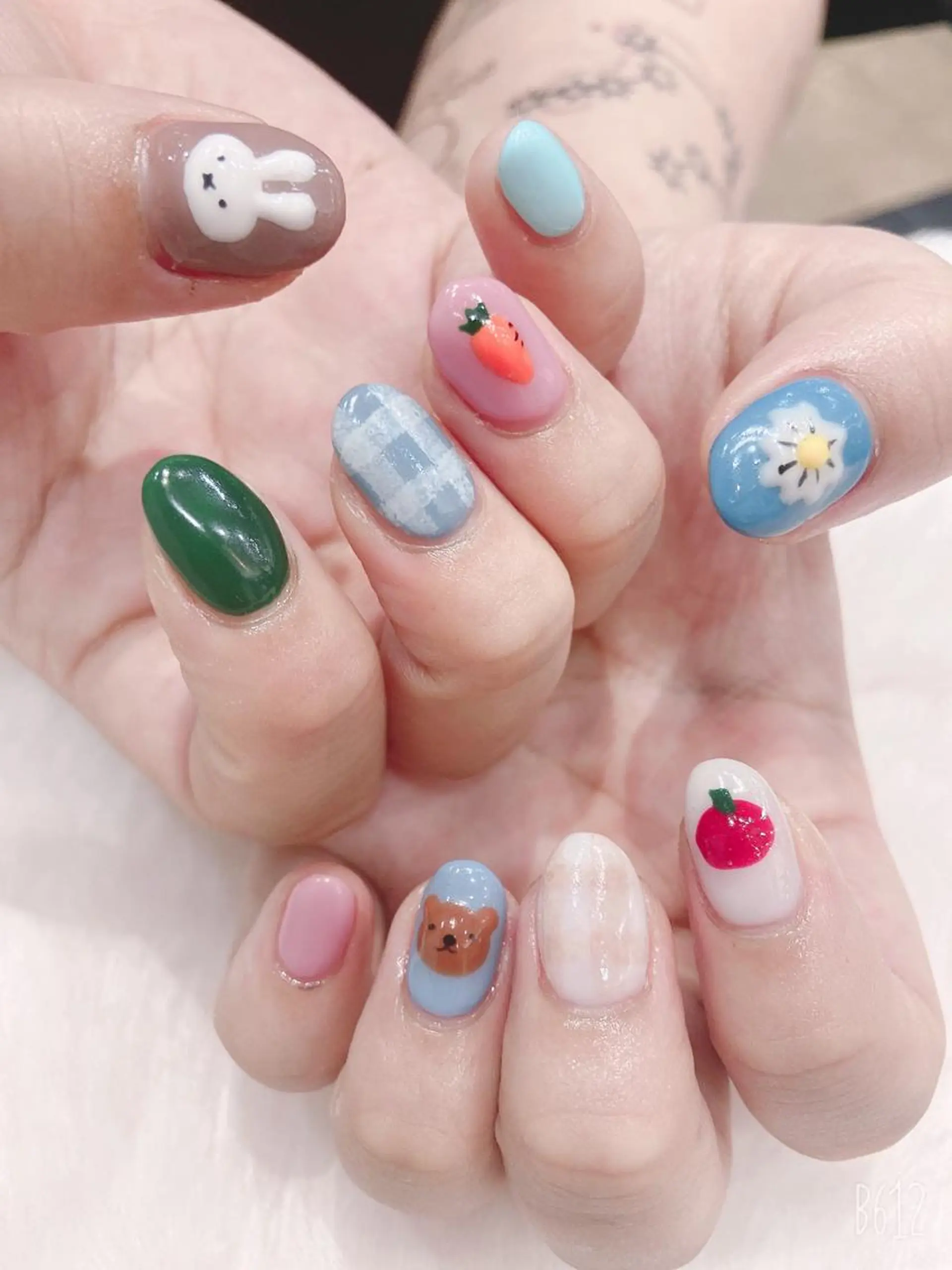 ネイル 🧸プルエクステ❤︎ ネイルKAO🧸のヘアスタイル