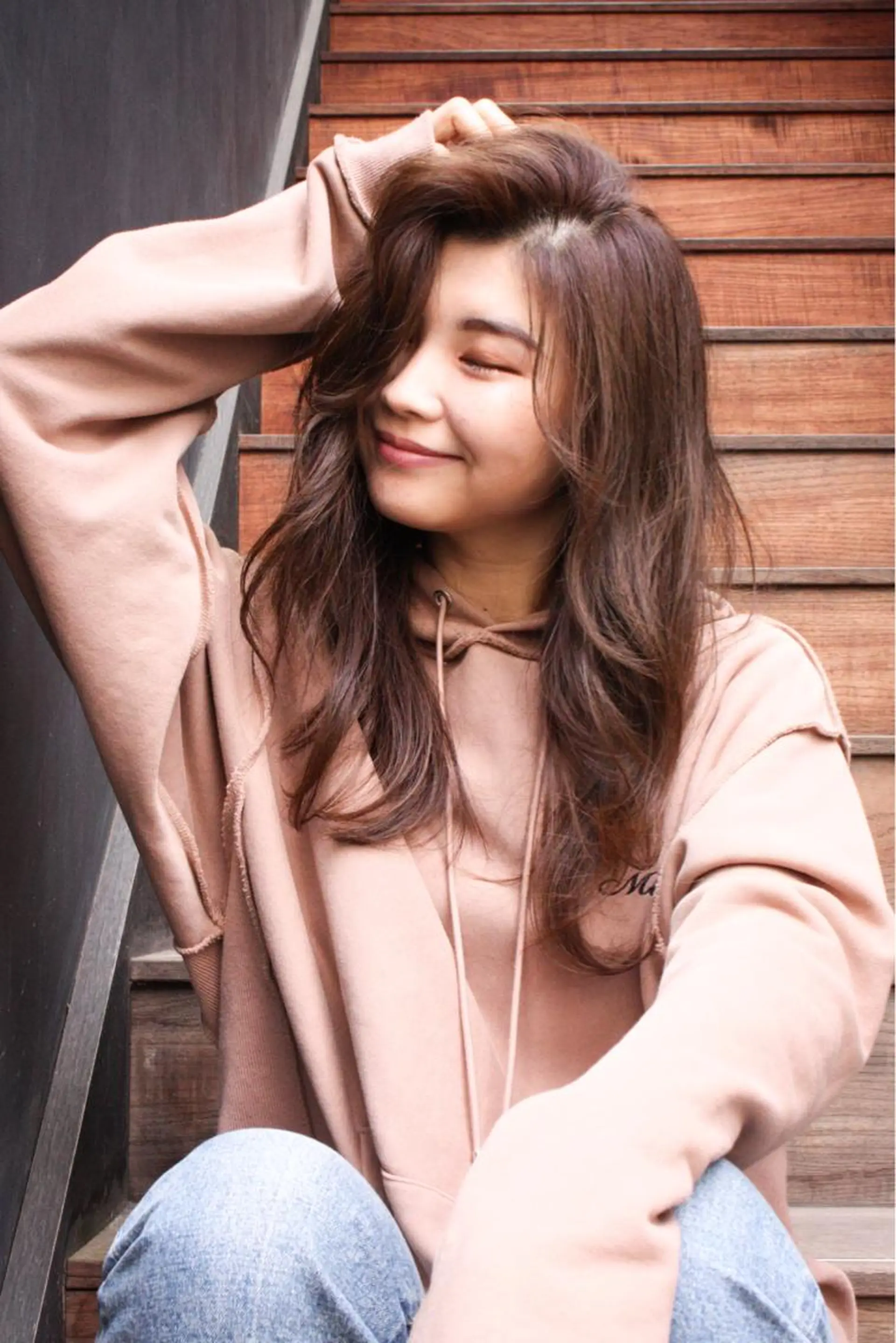 ロング レイヤーカット konno shoのヘアスタイル