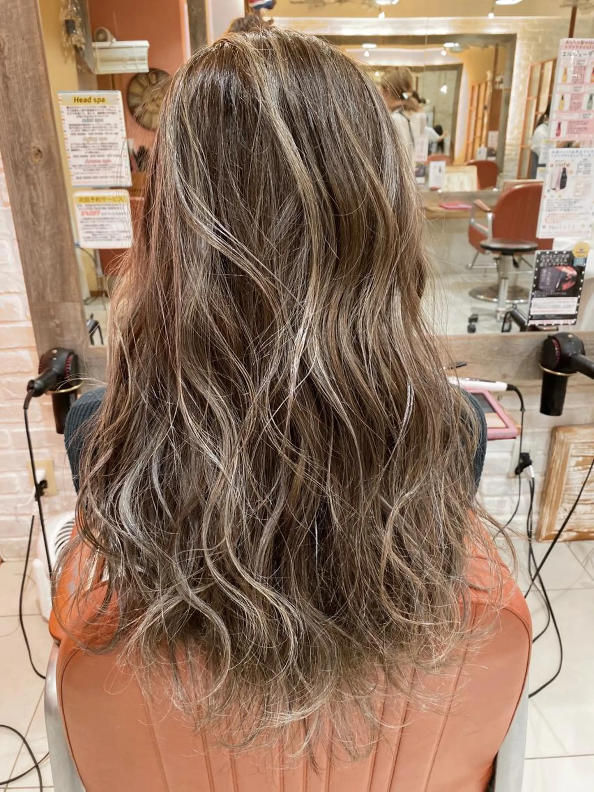 ロング カラー ヘアアレンジ ブリーチ 透明感カラー ハイライトカラー ボブ くせ毛 増子 幹樹のヘアスタイル