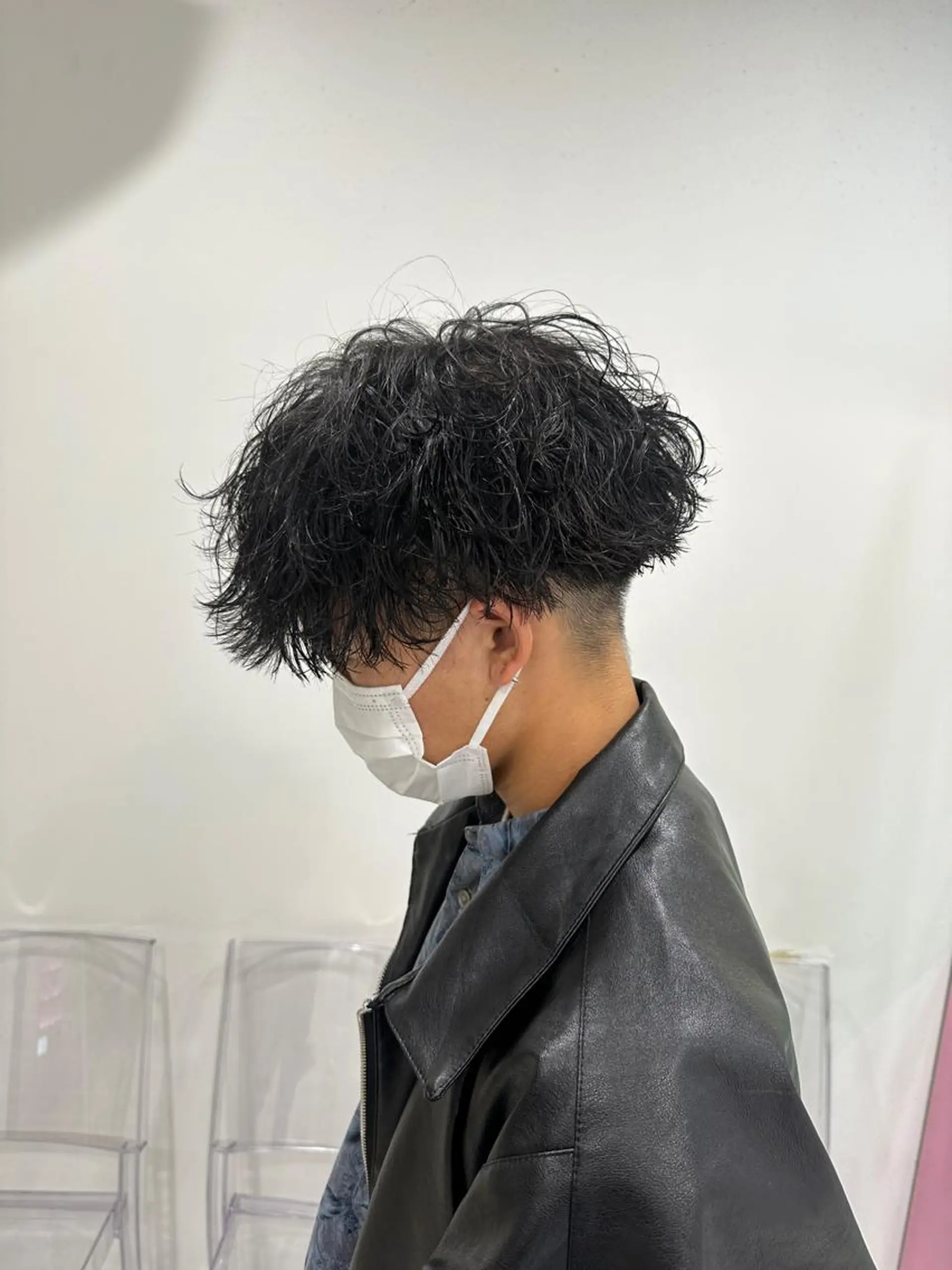 ショート カラー パーマ メンズ 【メンズサロン】 BLUCK 横浜のヘアスタイル