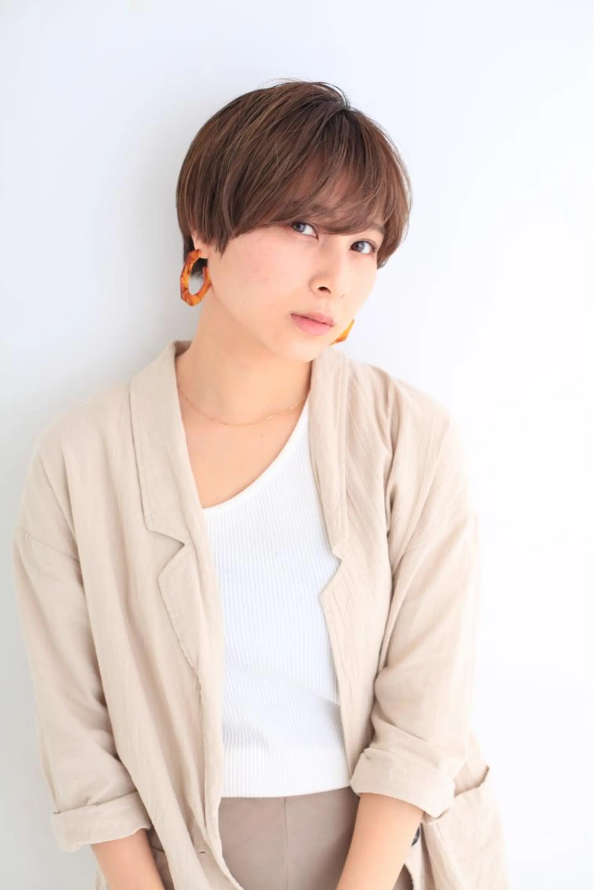 ショート カラー NYNY四條畷店 森　亮人のヘアスタイル