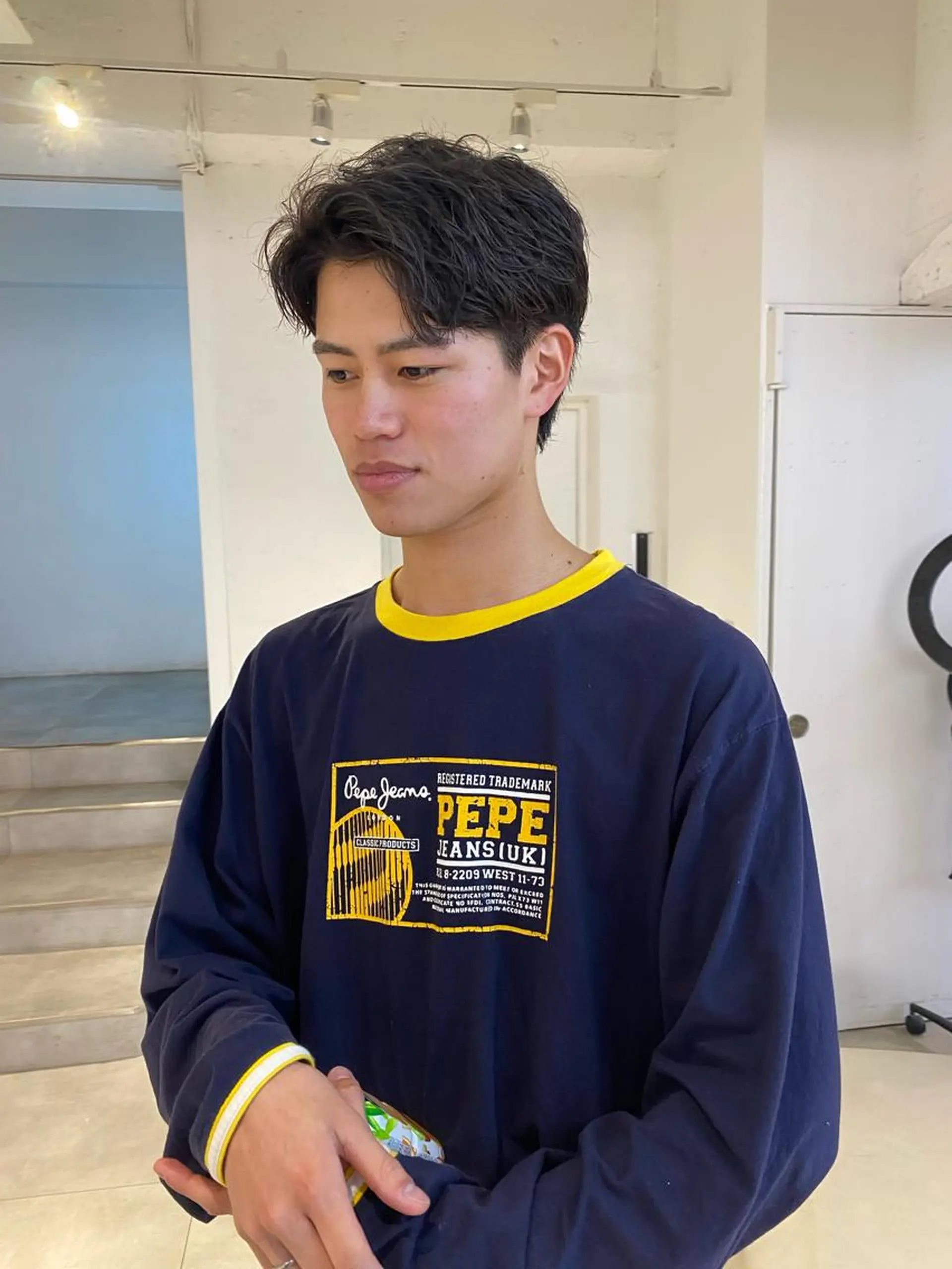 パーマ メンズ 新宿【メンズパーマ】 塩澤太一のヘアスタイル