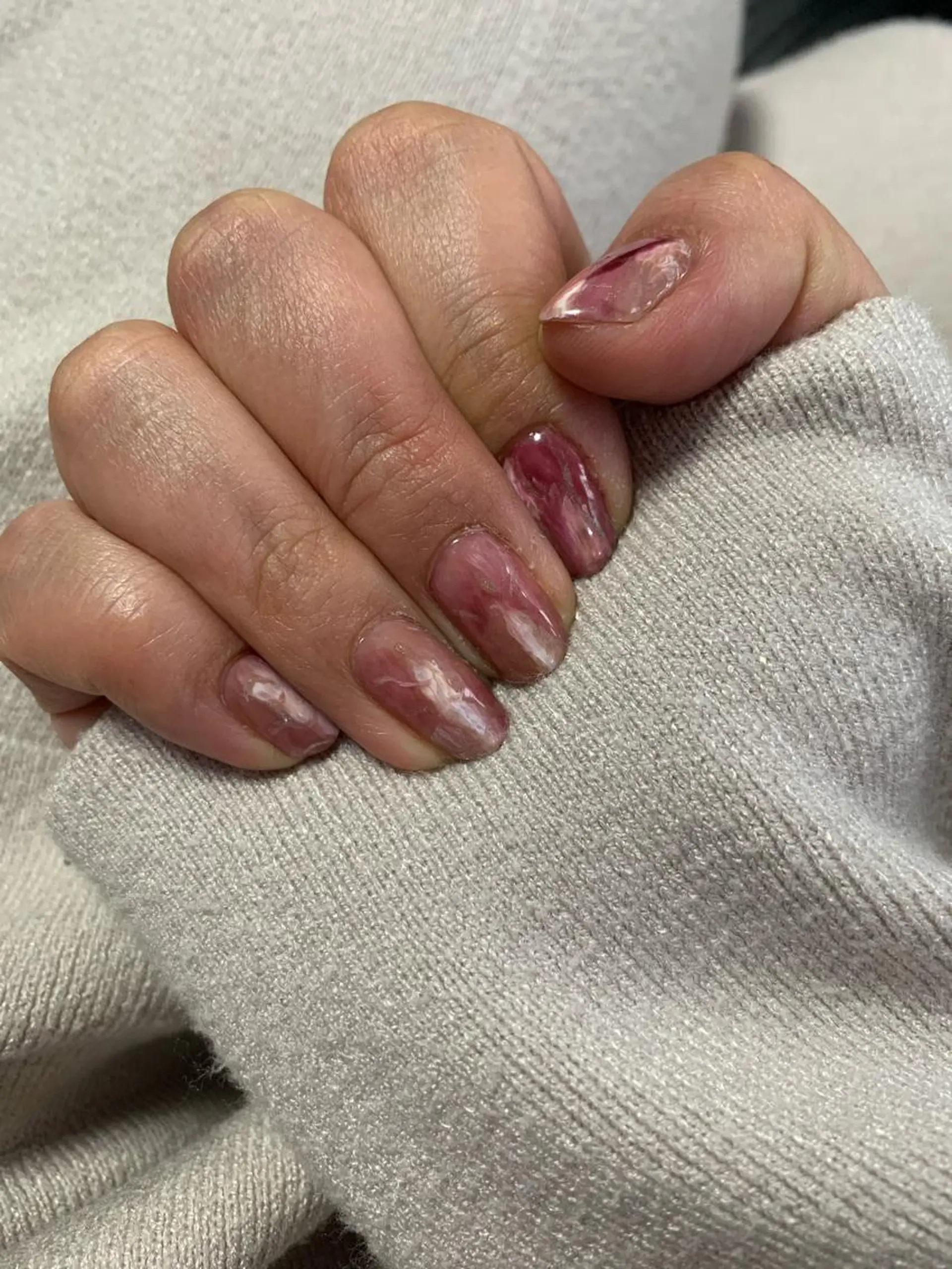 ネイル ニュアンスネイル aki_orenge nailのネイルデザイン
