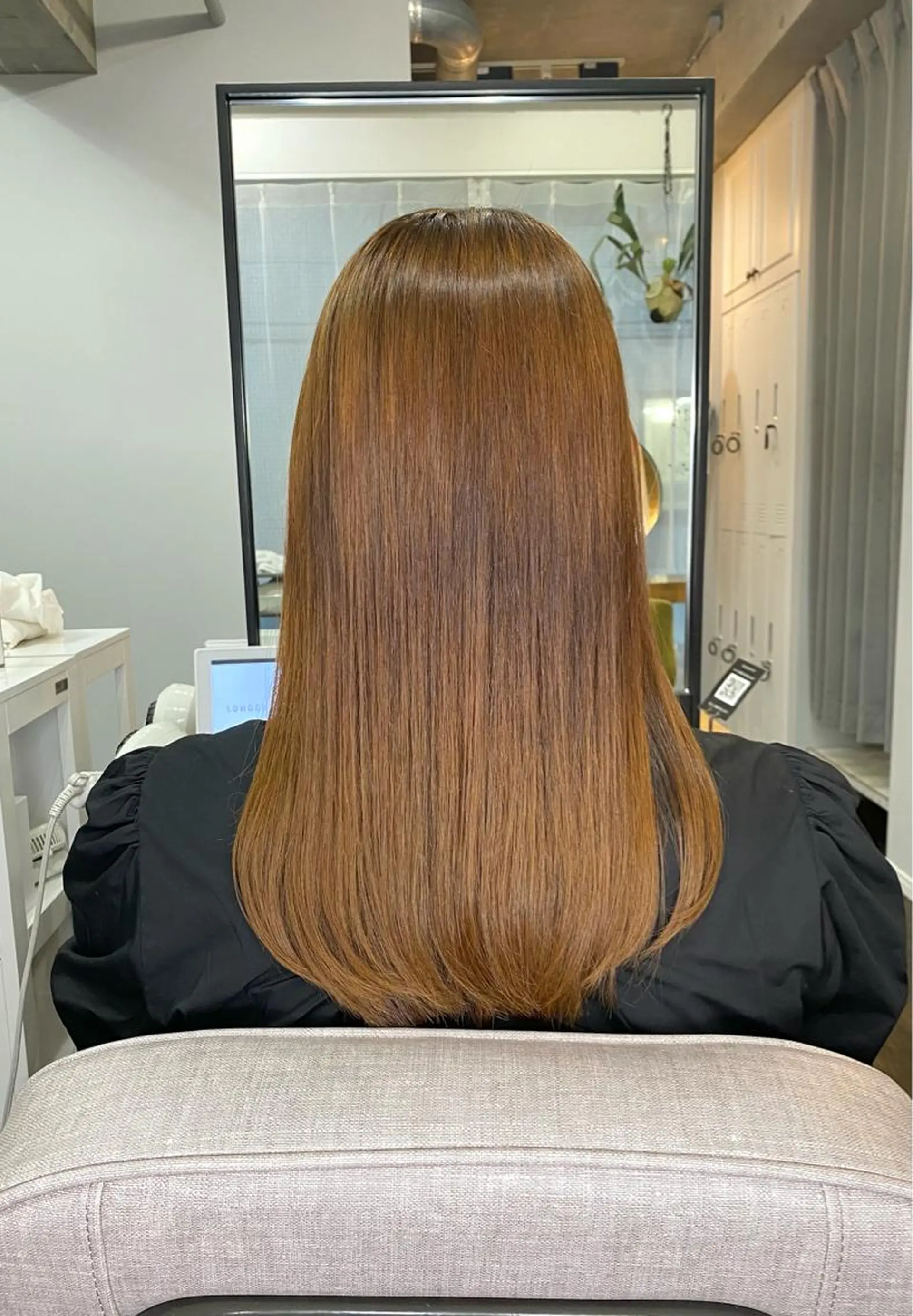 セミロング パーマ セミロングパーマ 髪質改善 縮毛矯正 酸性ストレート ストレートパーマ 縮毛矯正 トリートメント 統括マネージャー/ 髪のドクター/前原悟のヘアスタイル