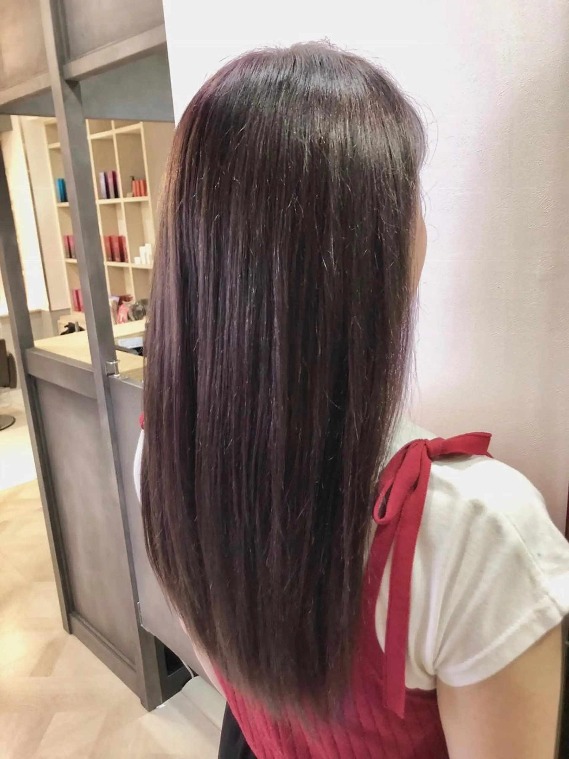 ロング カラー 💛ムラ修正ブリーチ 💛YUUのヘアスタイル