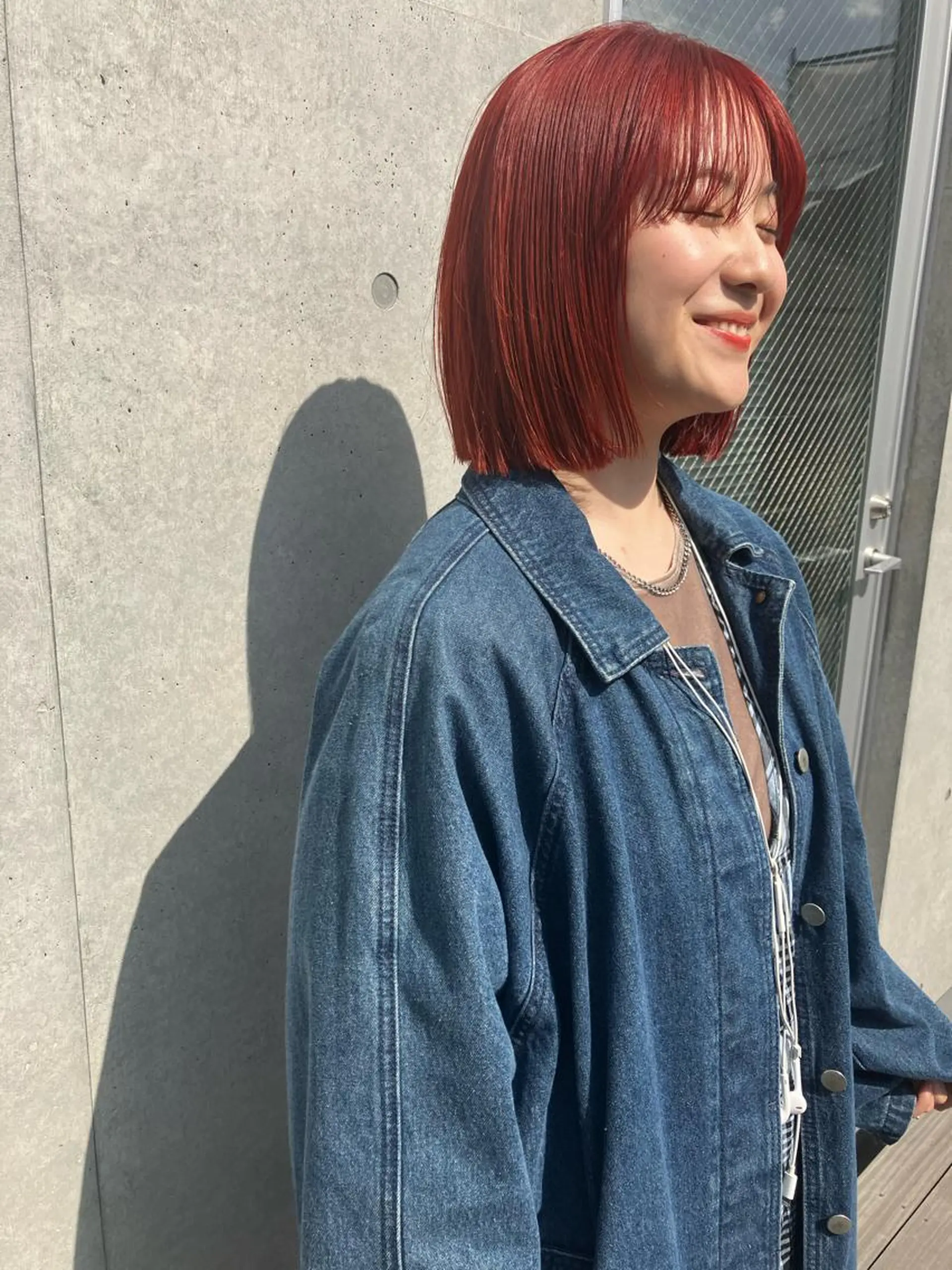 ミディアム 似合わせカットカラー 👩MINAのヘアスタイル